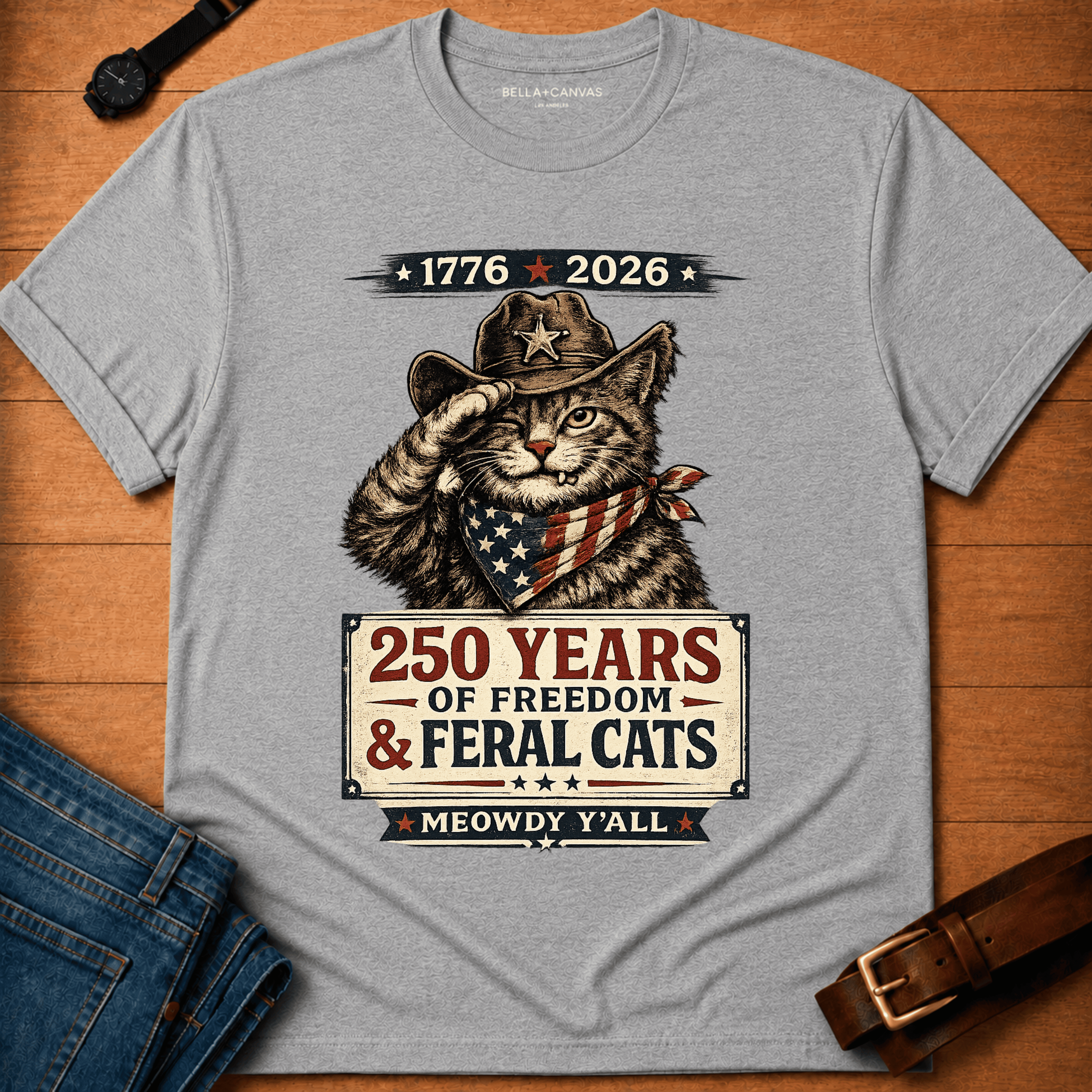 Freedom and Ferals T-shirt
