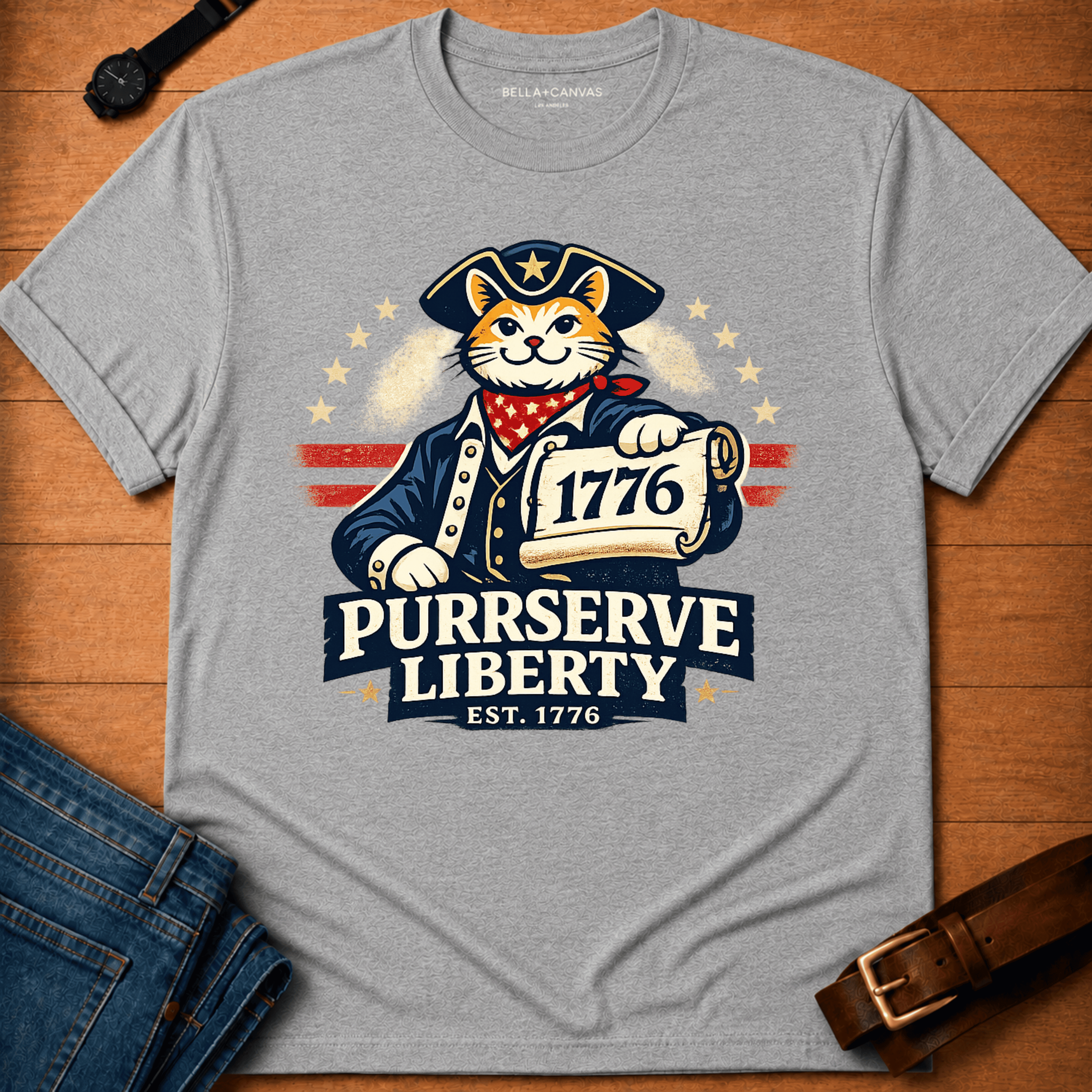 Purrserve Liberty T-shirt