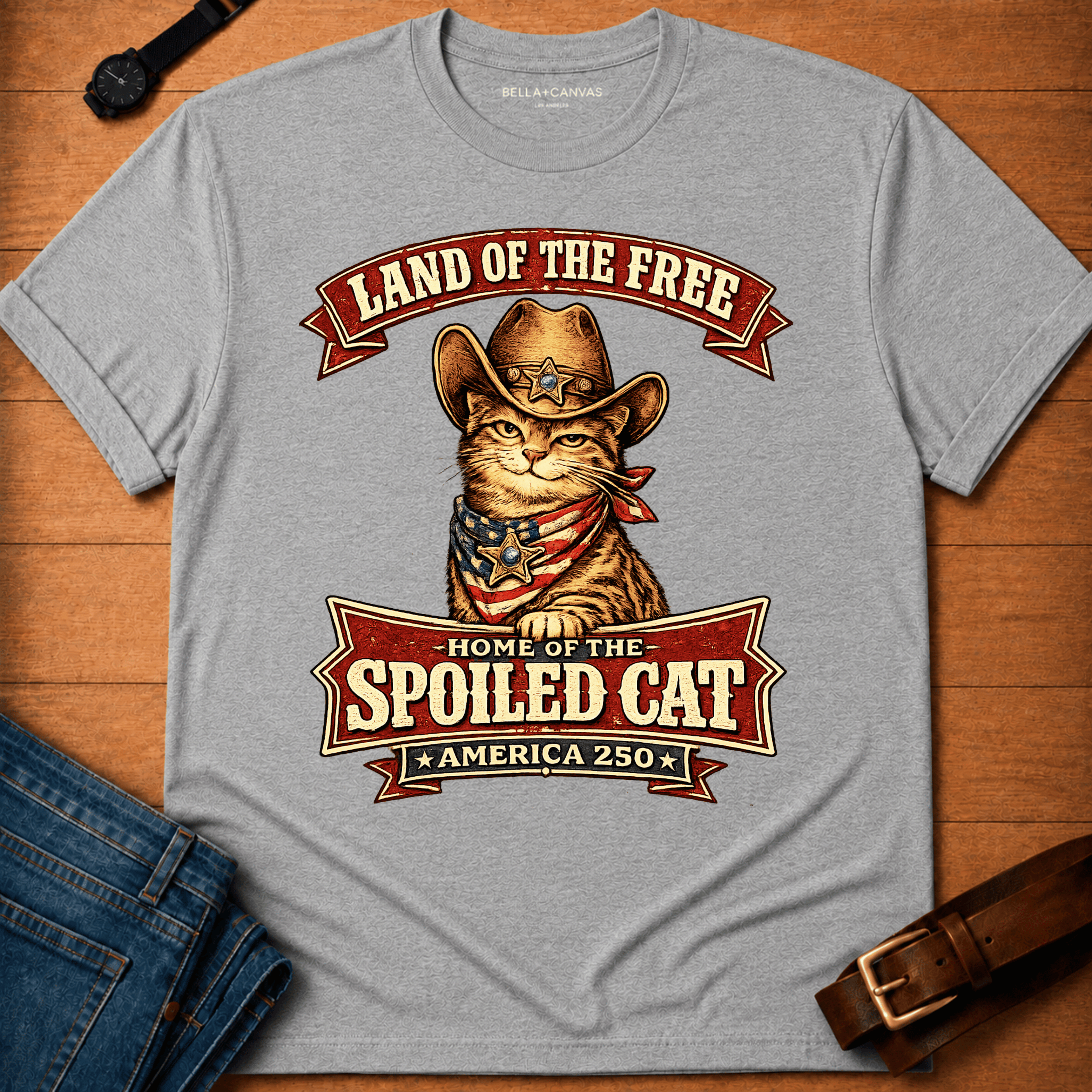 Land of the Spoiled Cat T-shirt