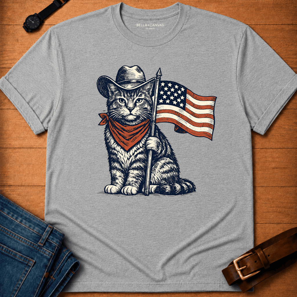 Patriotic Kitty T-shirt
