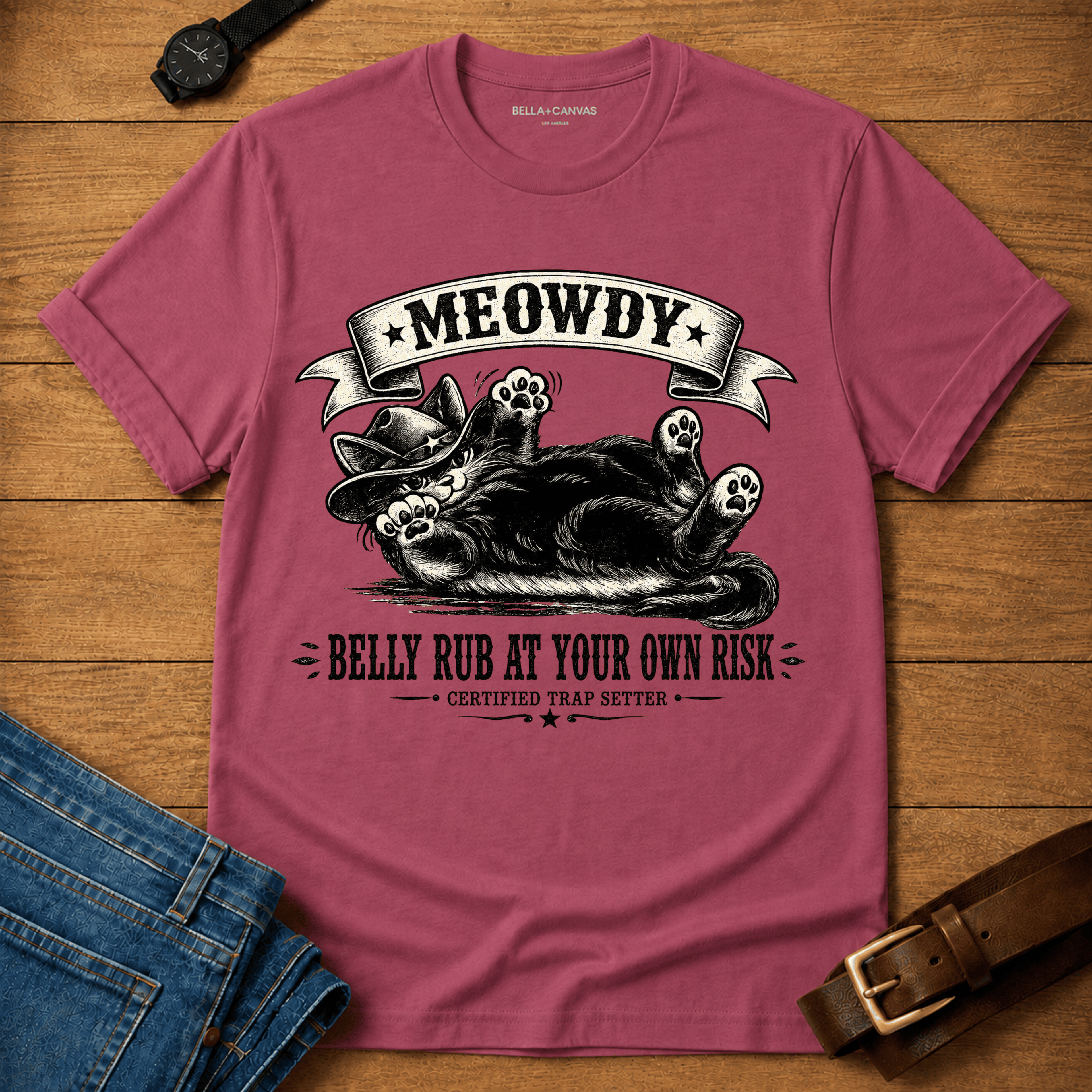 Rub Belly at Own Risk T-shirt
