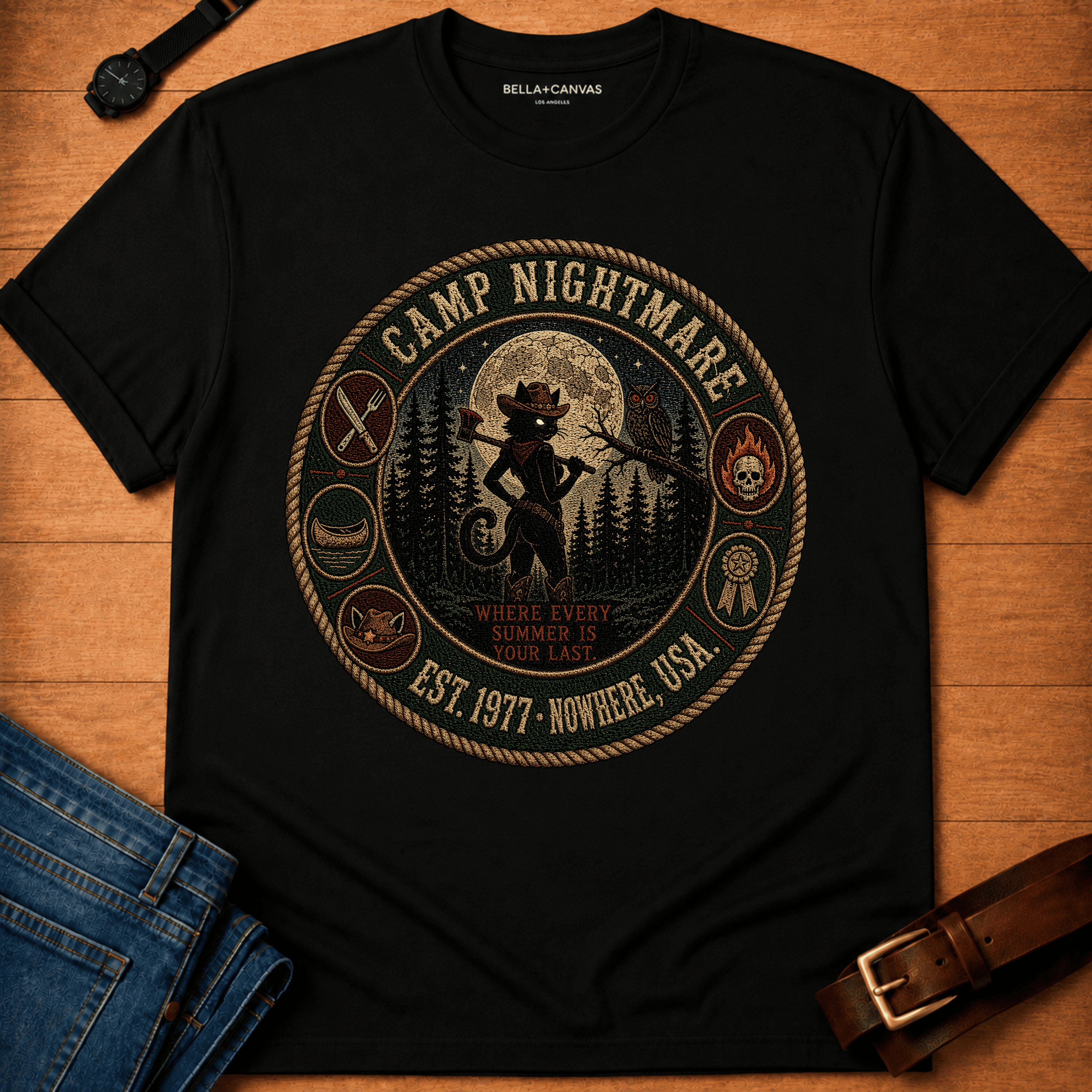 Camp Nightmare t-shirt