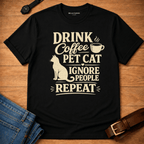 Drink Coffee Repeat T-shirt