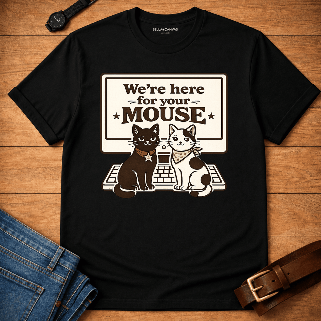 We're Here for your Mouse T-shirt