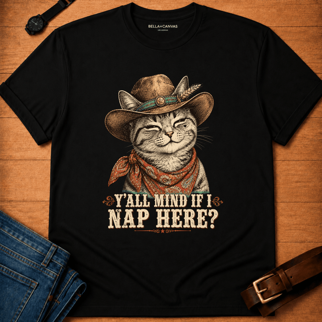Mind if I nap Here T-shirt