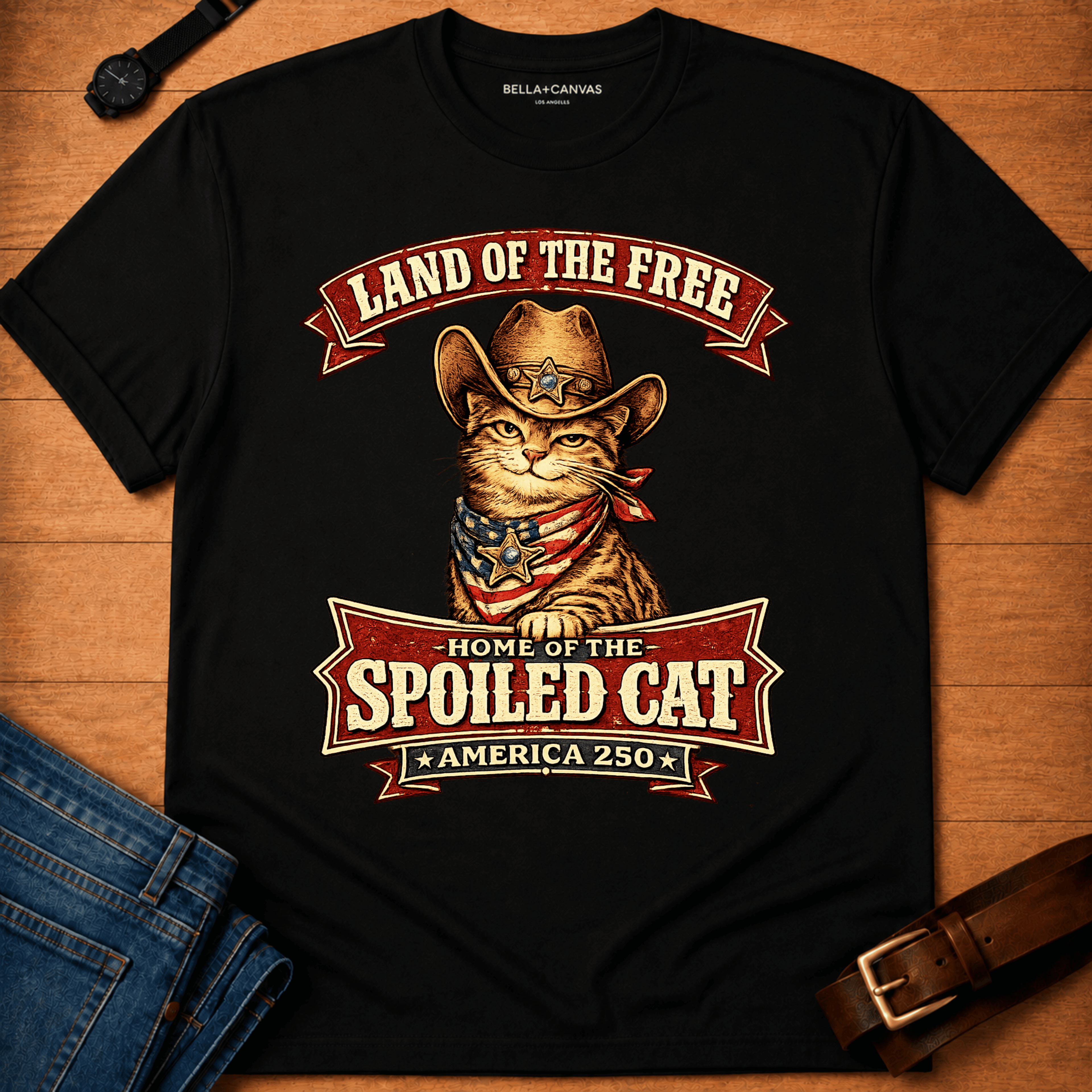 Land of the Spoiled Cat T-shirt