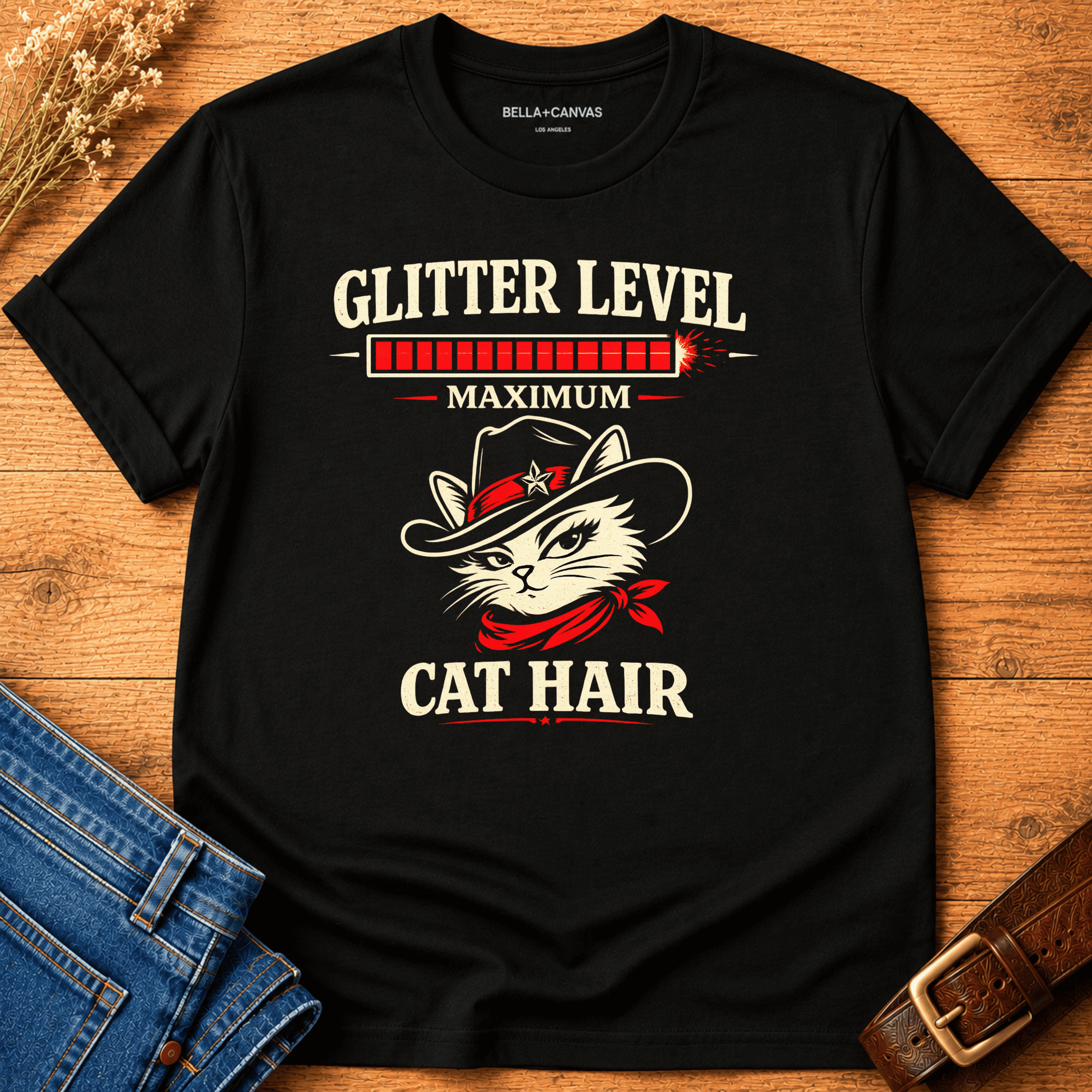 Glitter Level T-shirt
