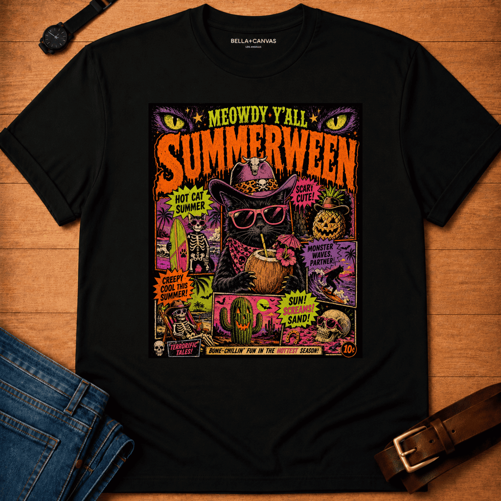 Summerween Collage t-shirt