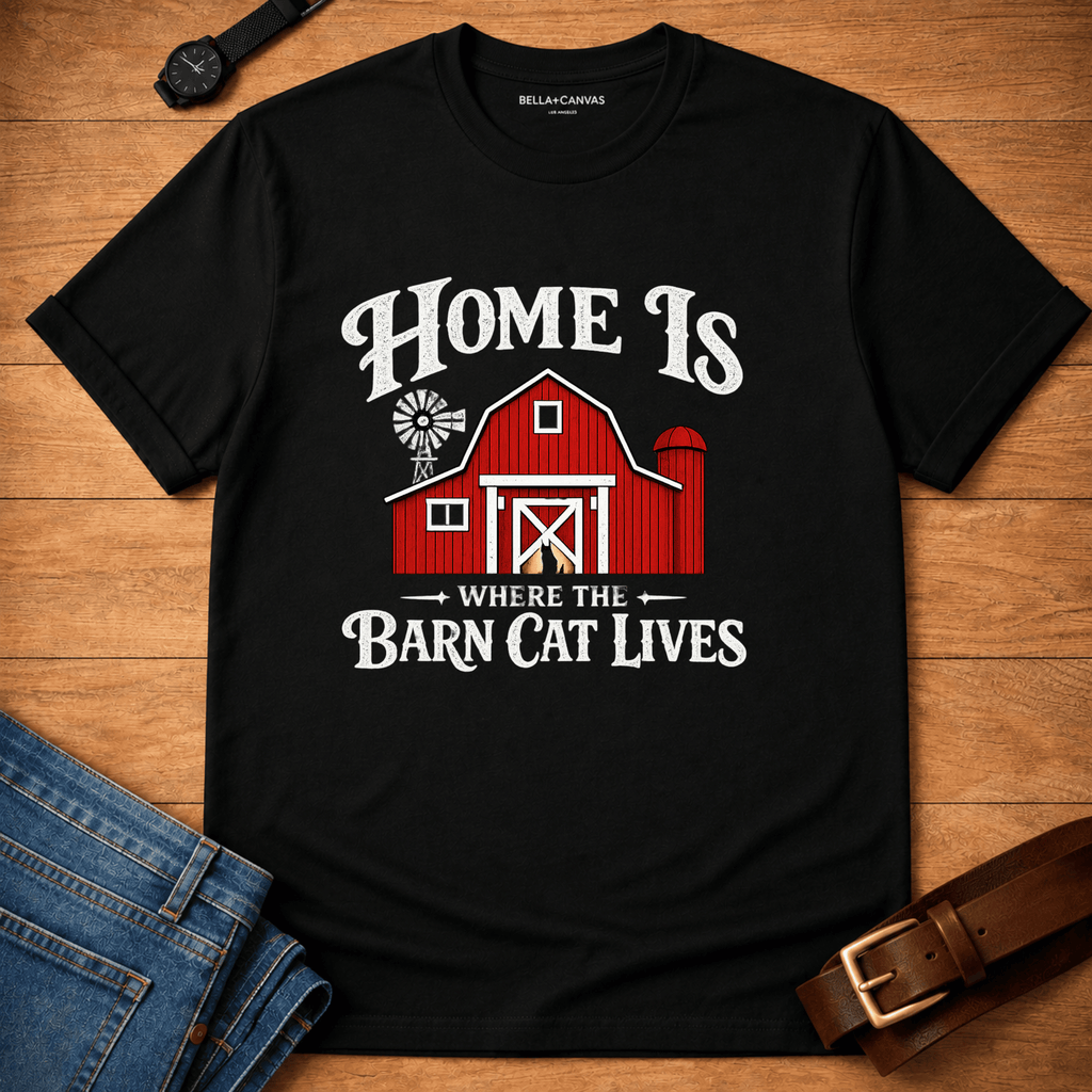 Barn Cat Home T-shirt