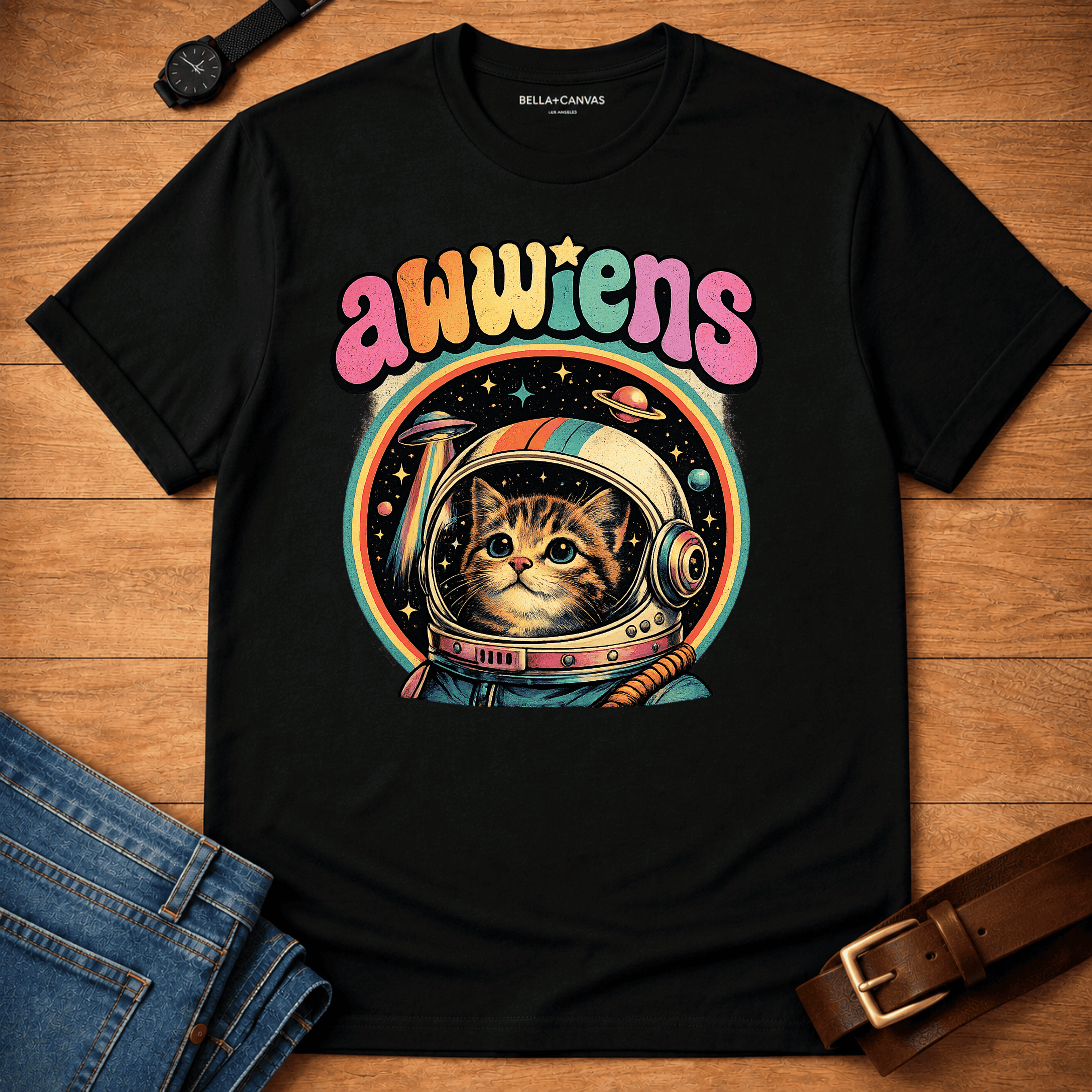 Space Kitty t-shirt