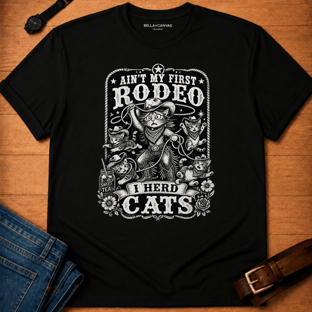 Herd Cats - Silver T-shirt
