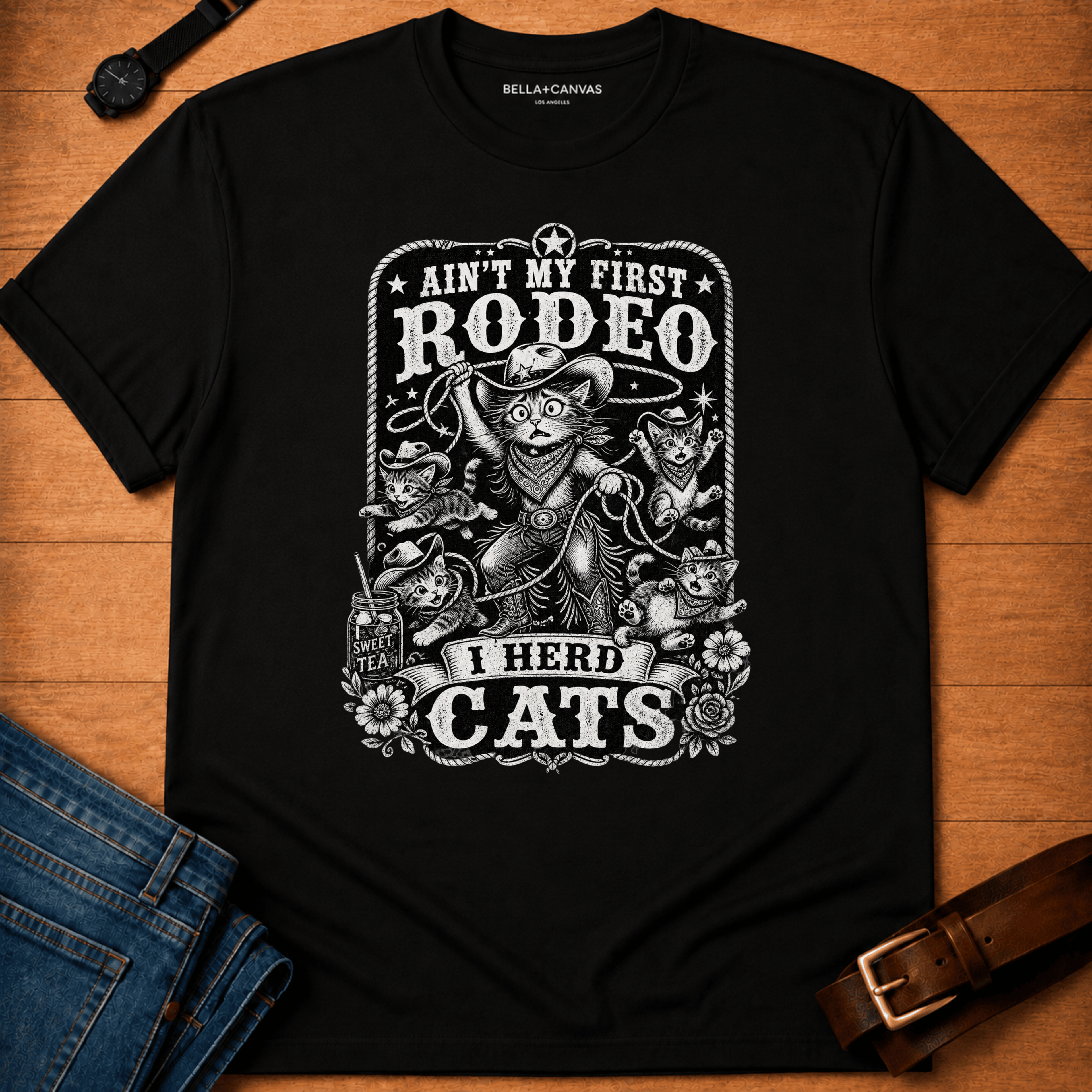 Herd Cats - Silver T-shirt
