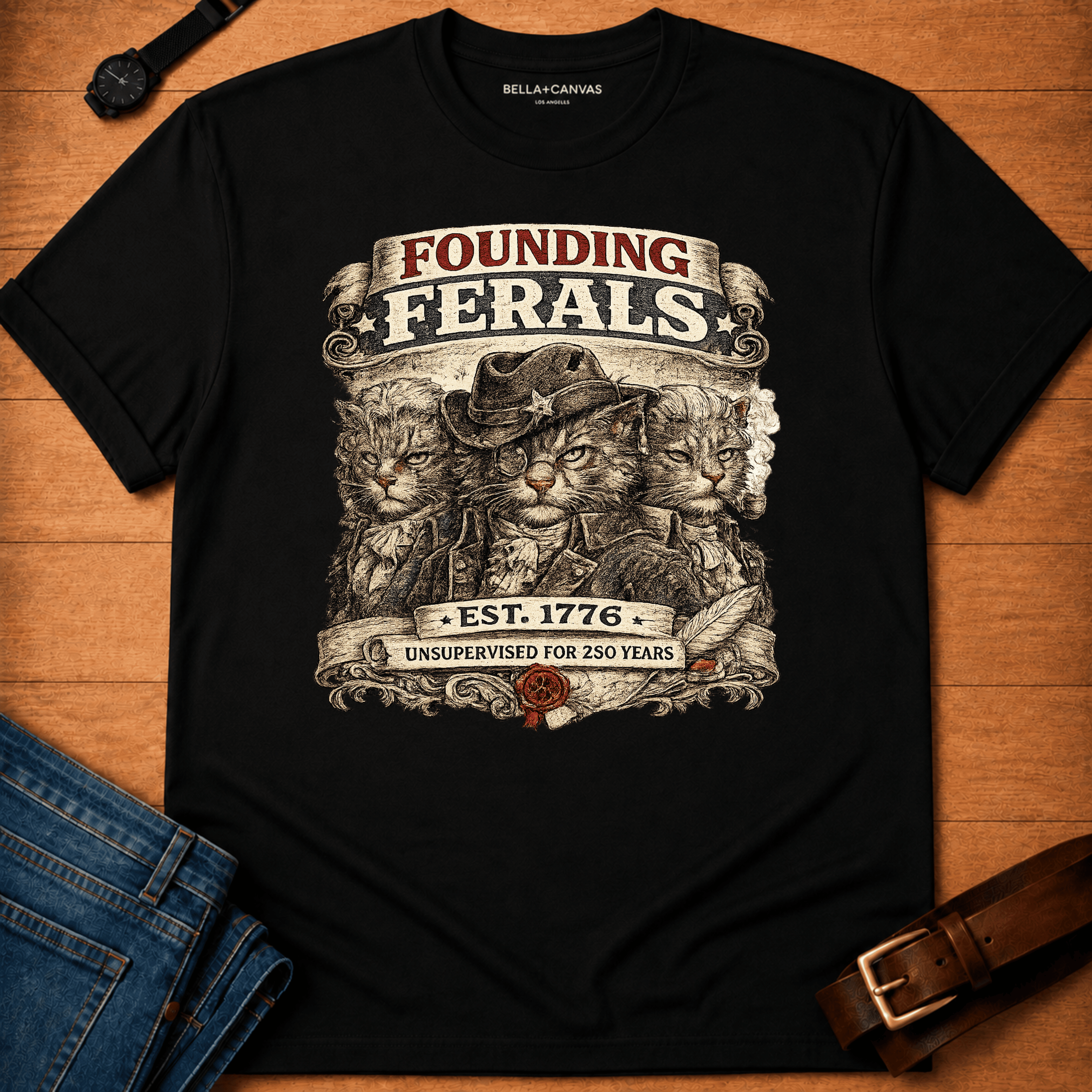 Founding Ferals T-shirt