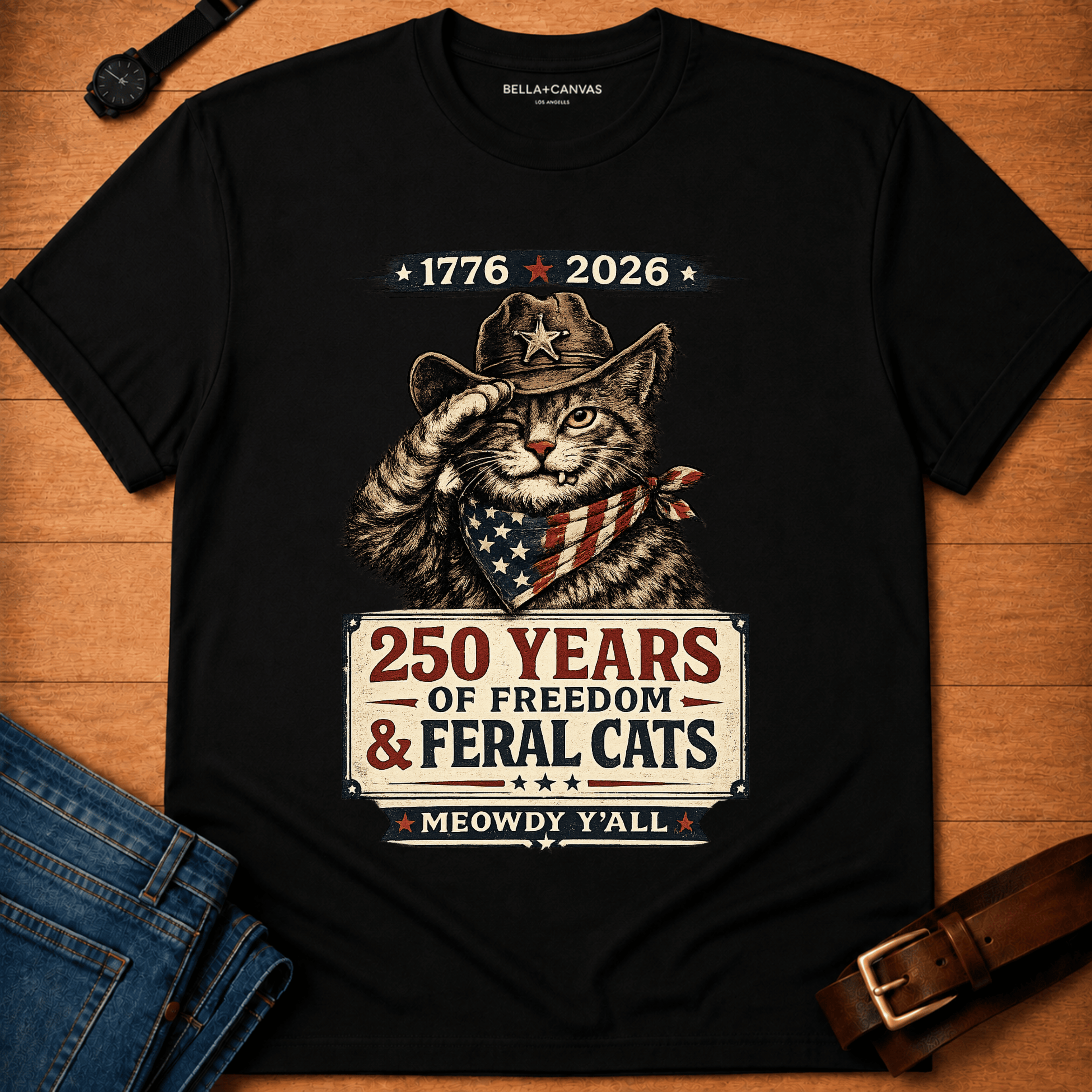 Freedom and Ferals T-shirt