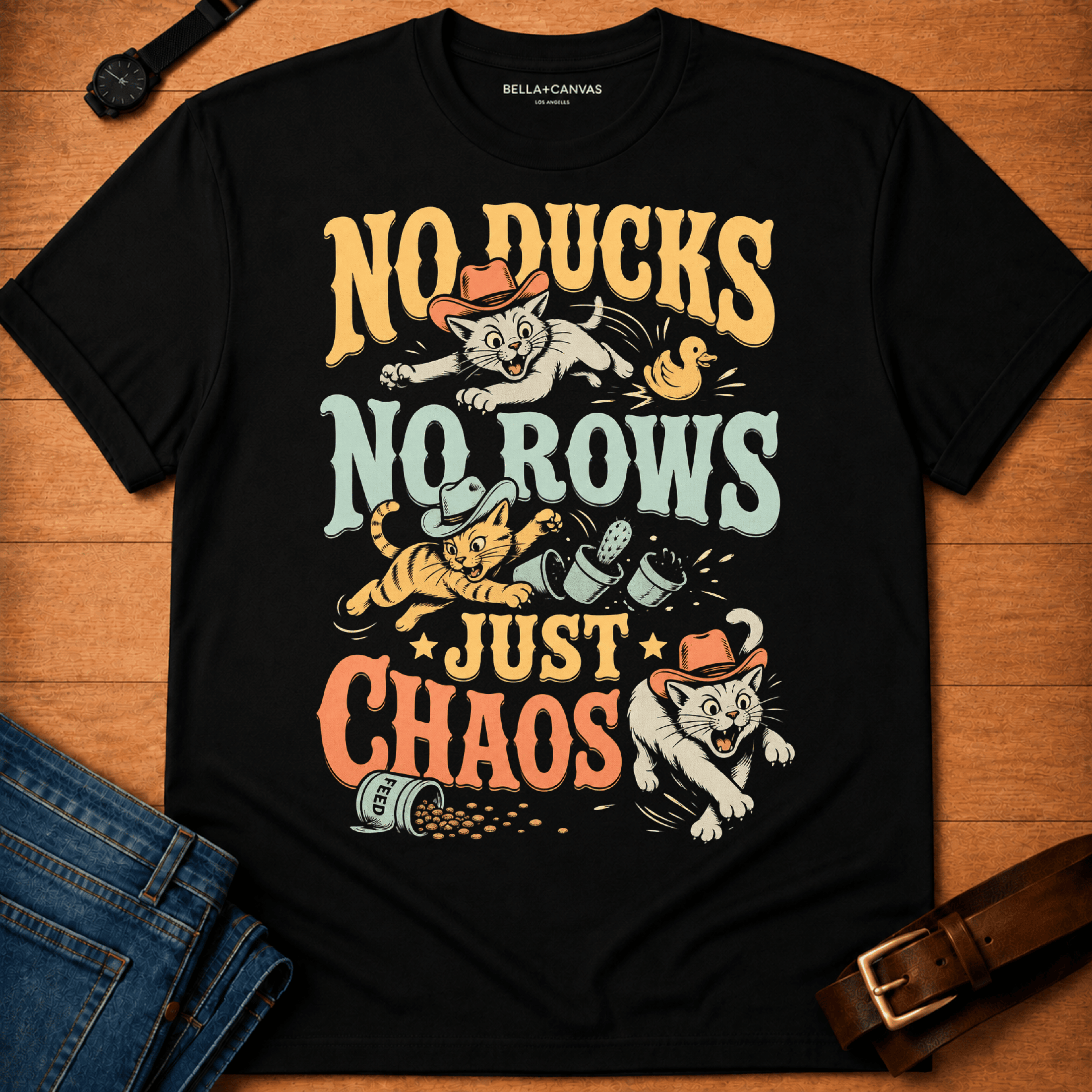 No Ducks - Just Chaos T-shirt
