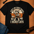 Herd Cats Sunset T-shirt