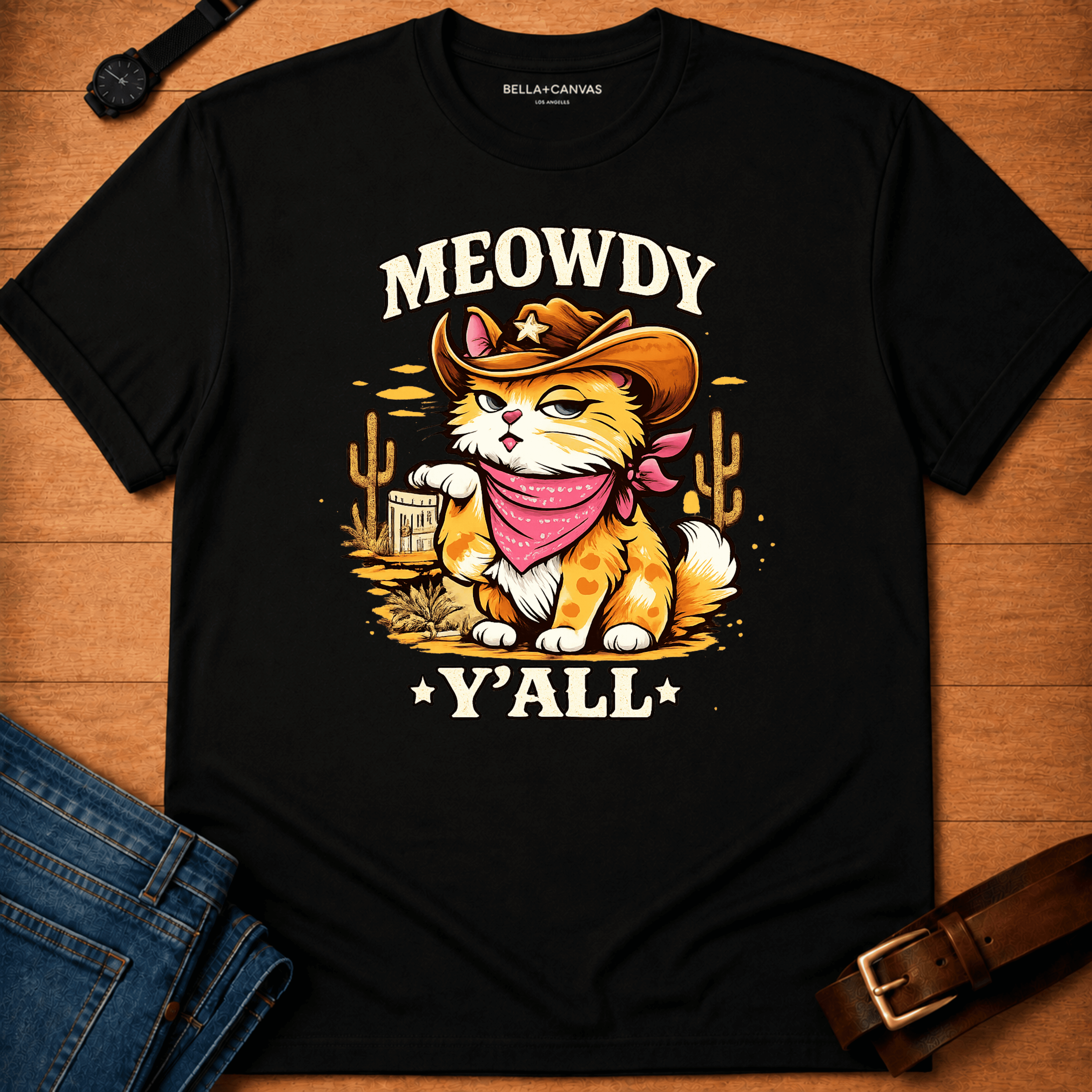Meowdy Y'all Cute T-shirt