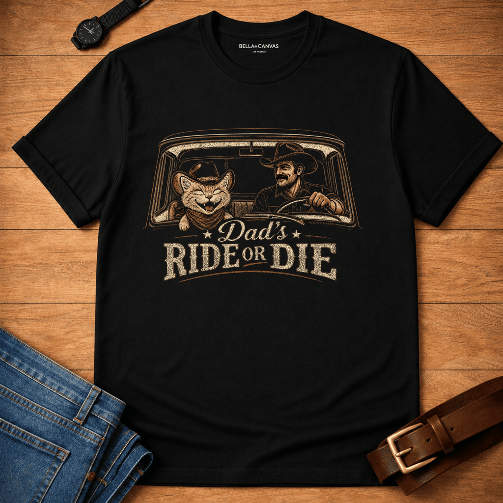 Dad's Ride or Die T-shirt