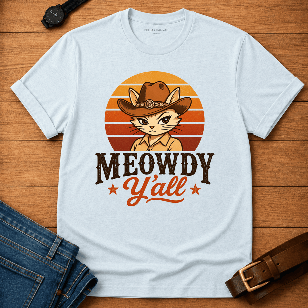Meowdy Y'all v2 T-shirt