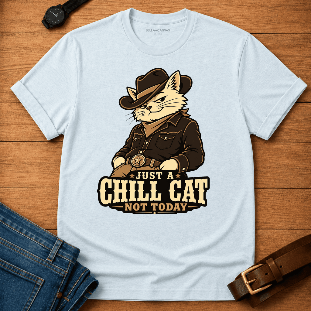 Chill Cat - Not Today T-shirt