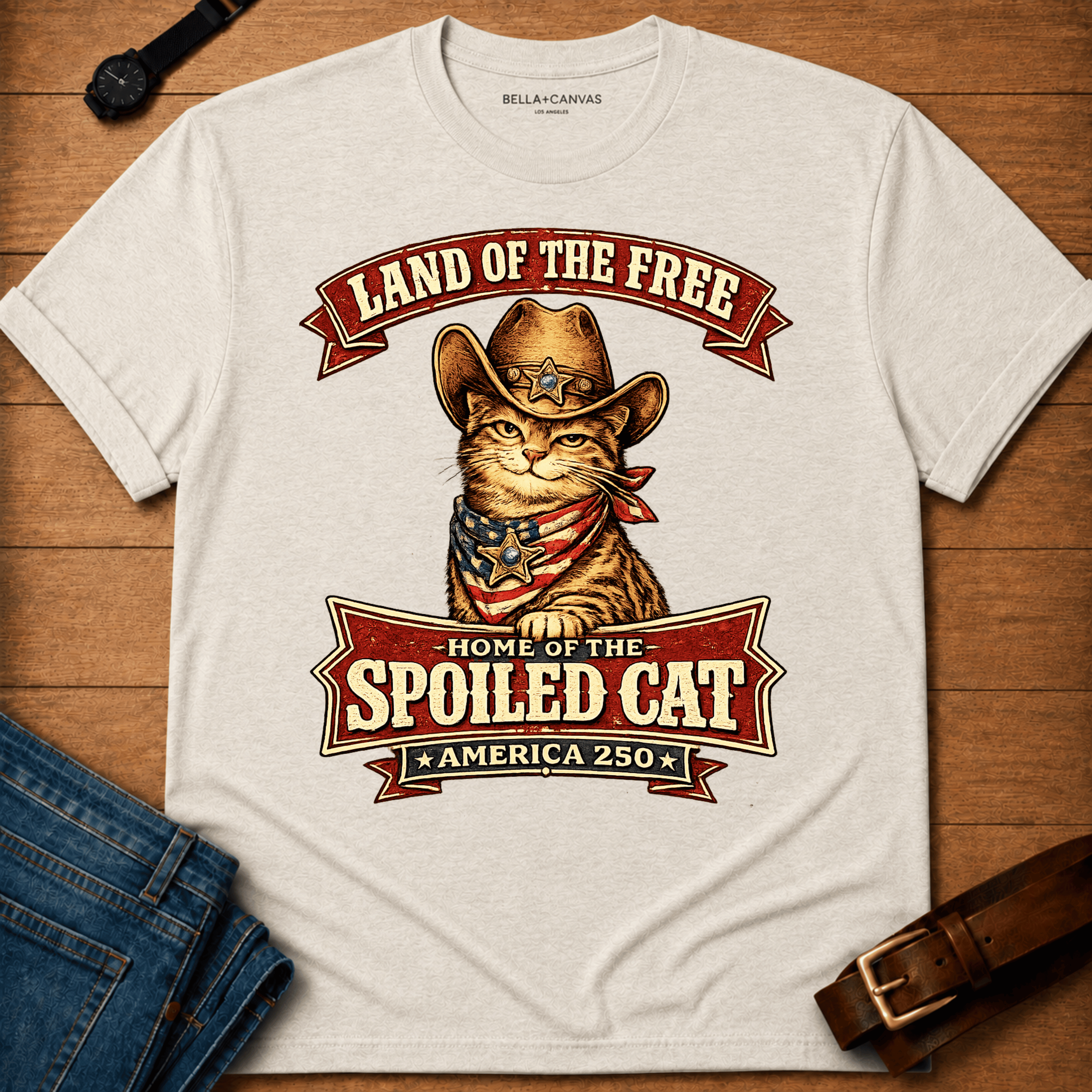 Land of the Spoiled Cat T-shirt