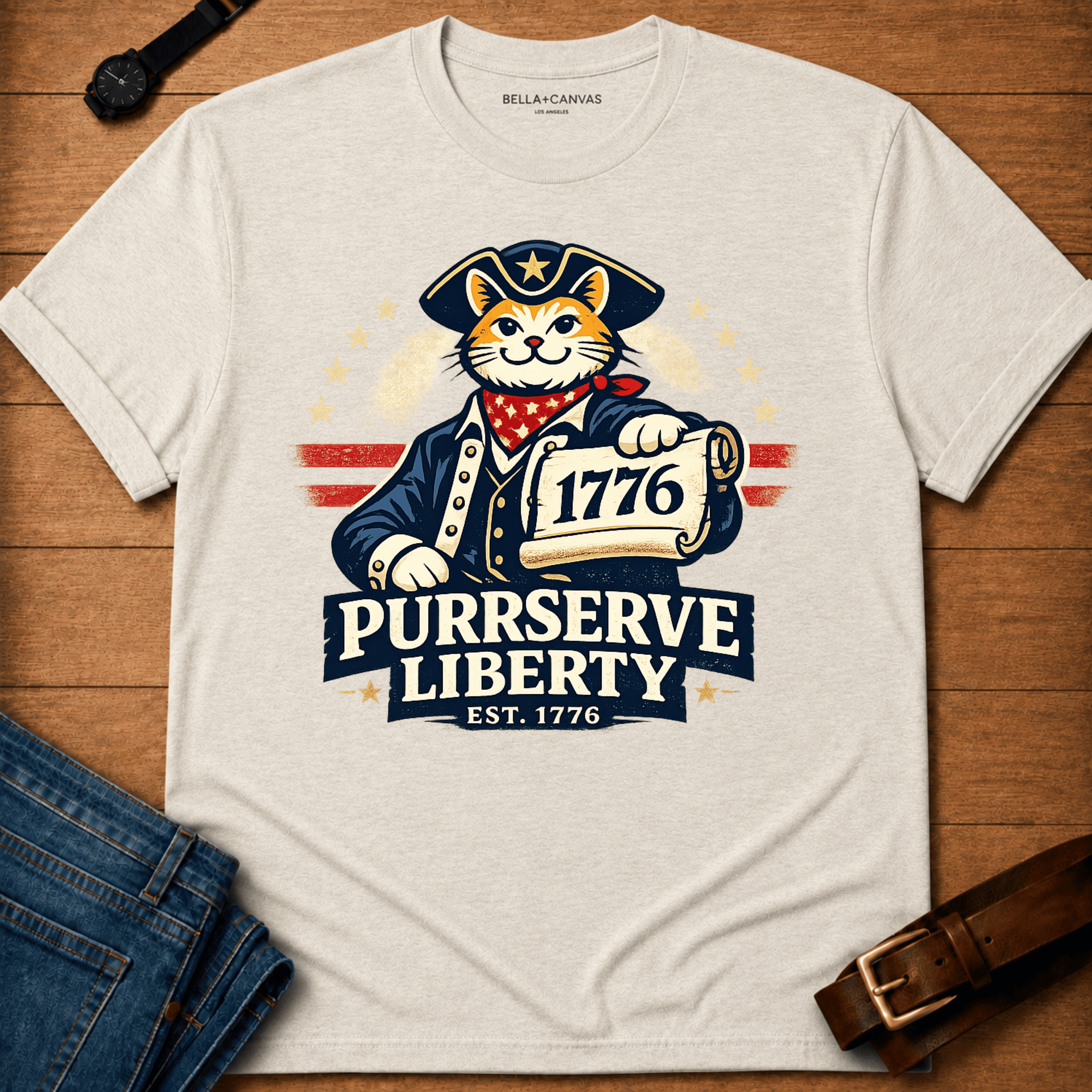Purrserve Liberty T-shirt