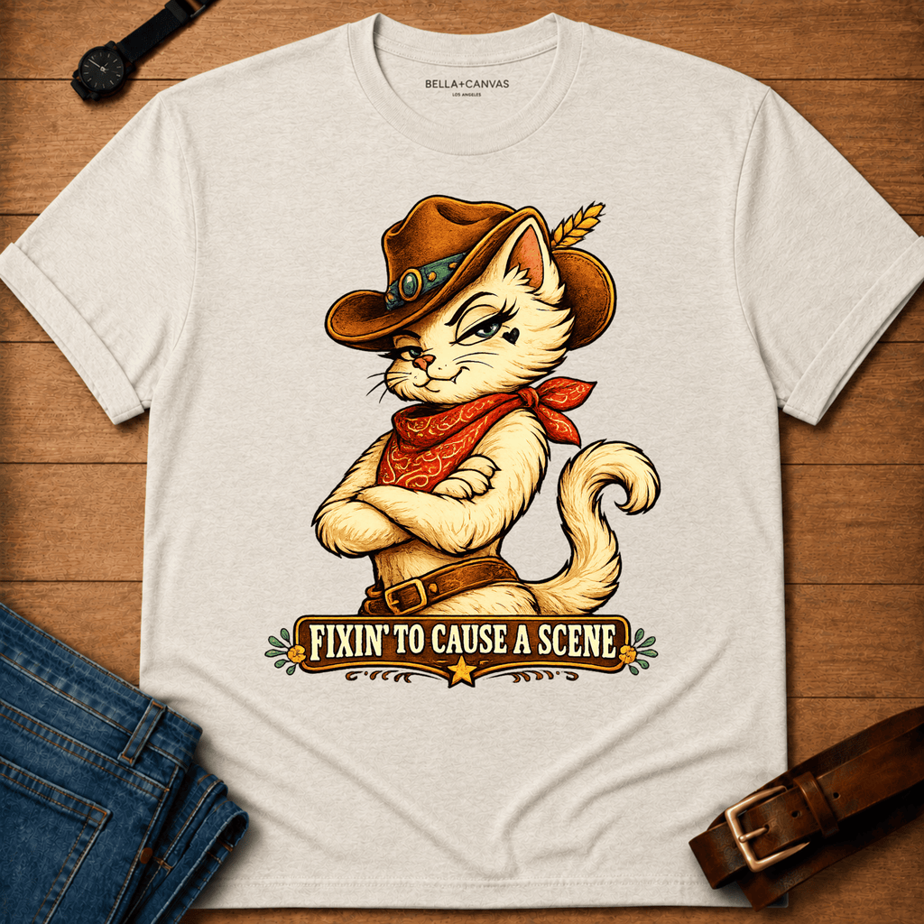 Fixin to Cause a Scene (Mia) T-shirt