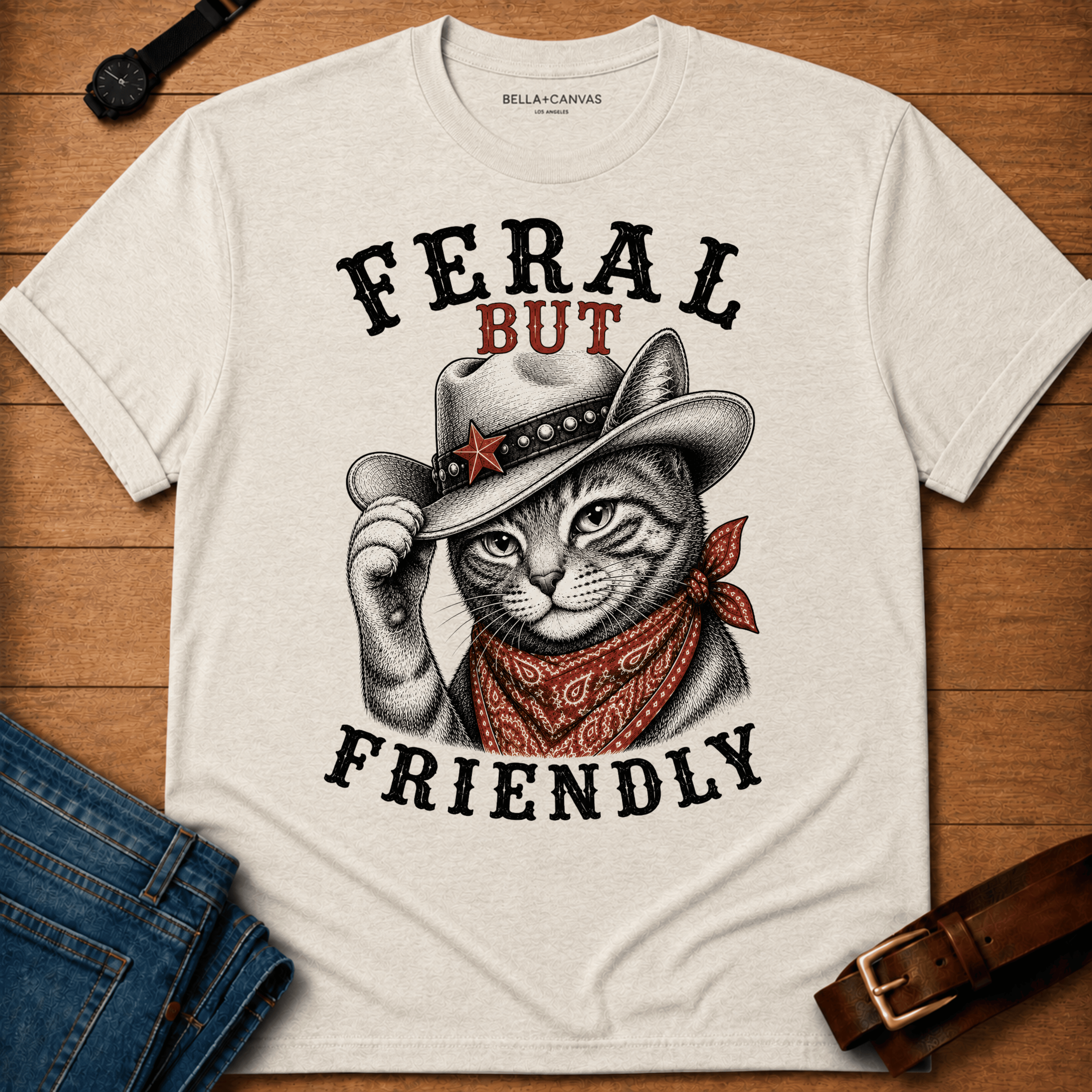 Feral but Friendly T-shirt