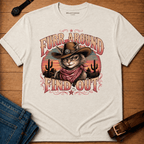 Furr Around Sunset t-shirt