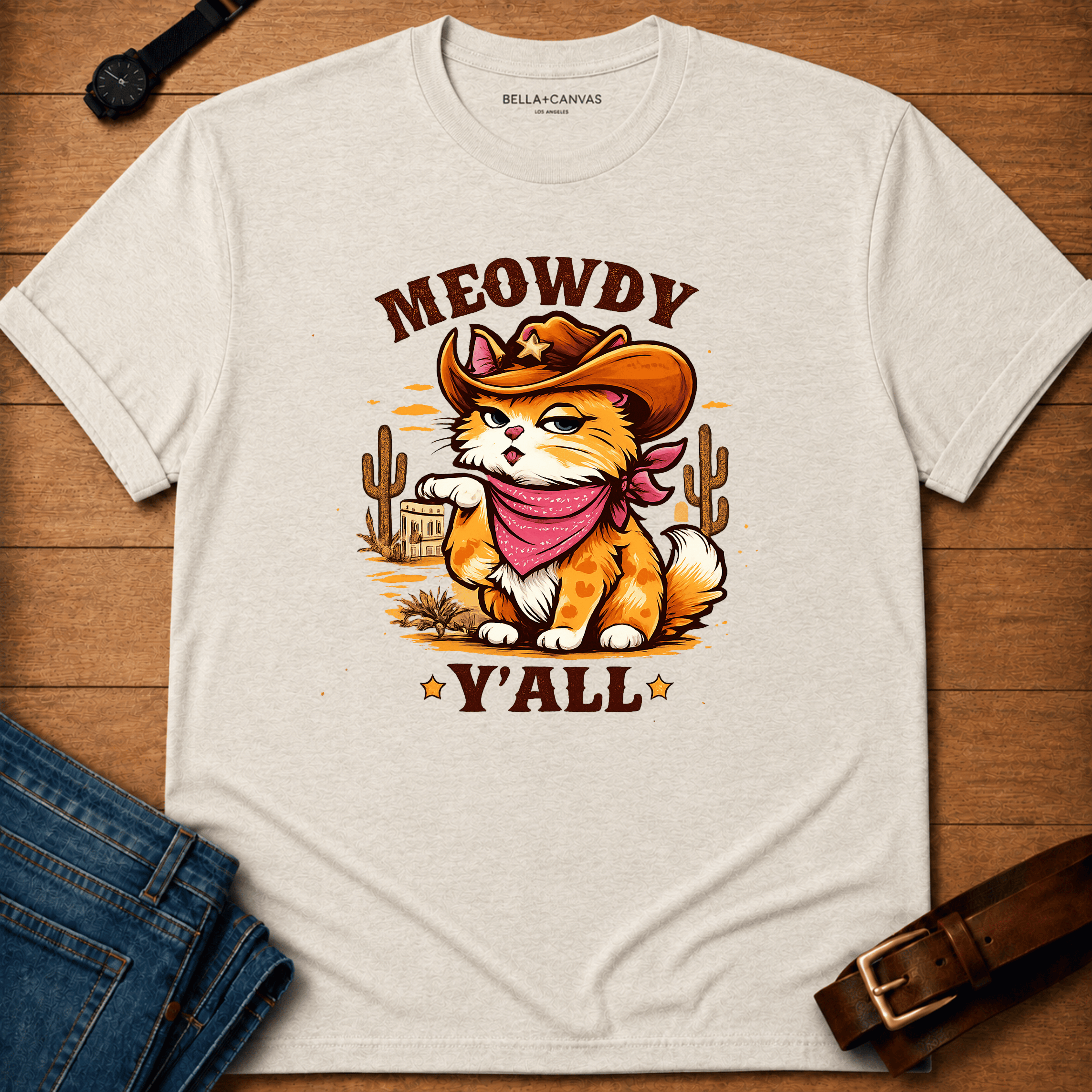 Meowdy Y'all Cute T-shirt