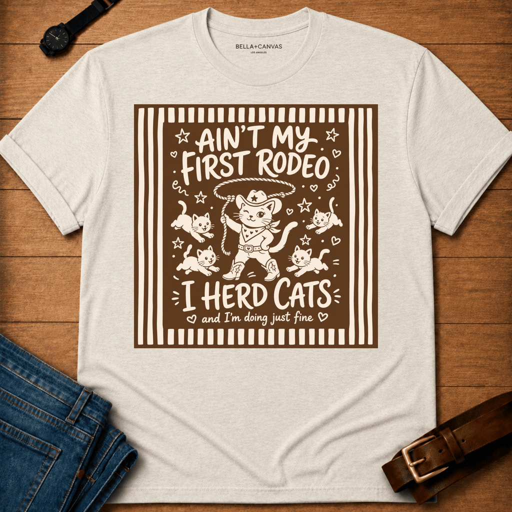 Herd Cats Stripes T-shirt