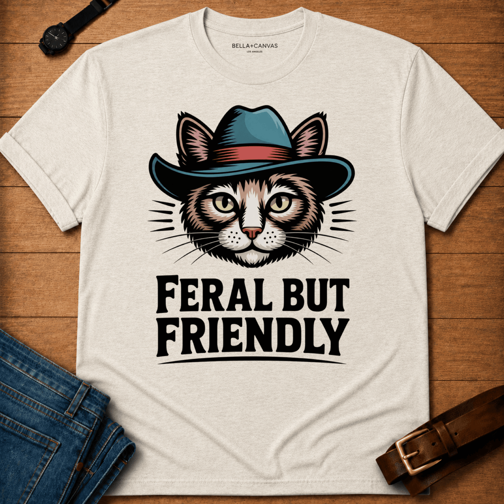 Feral but Friendly T-shirt