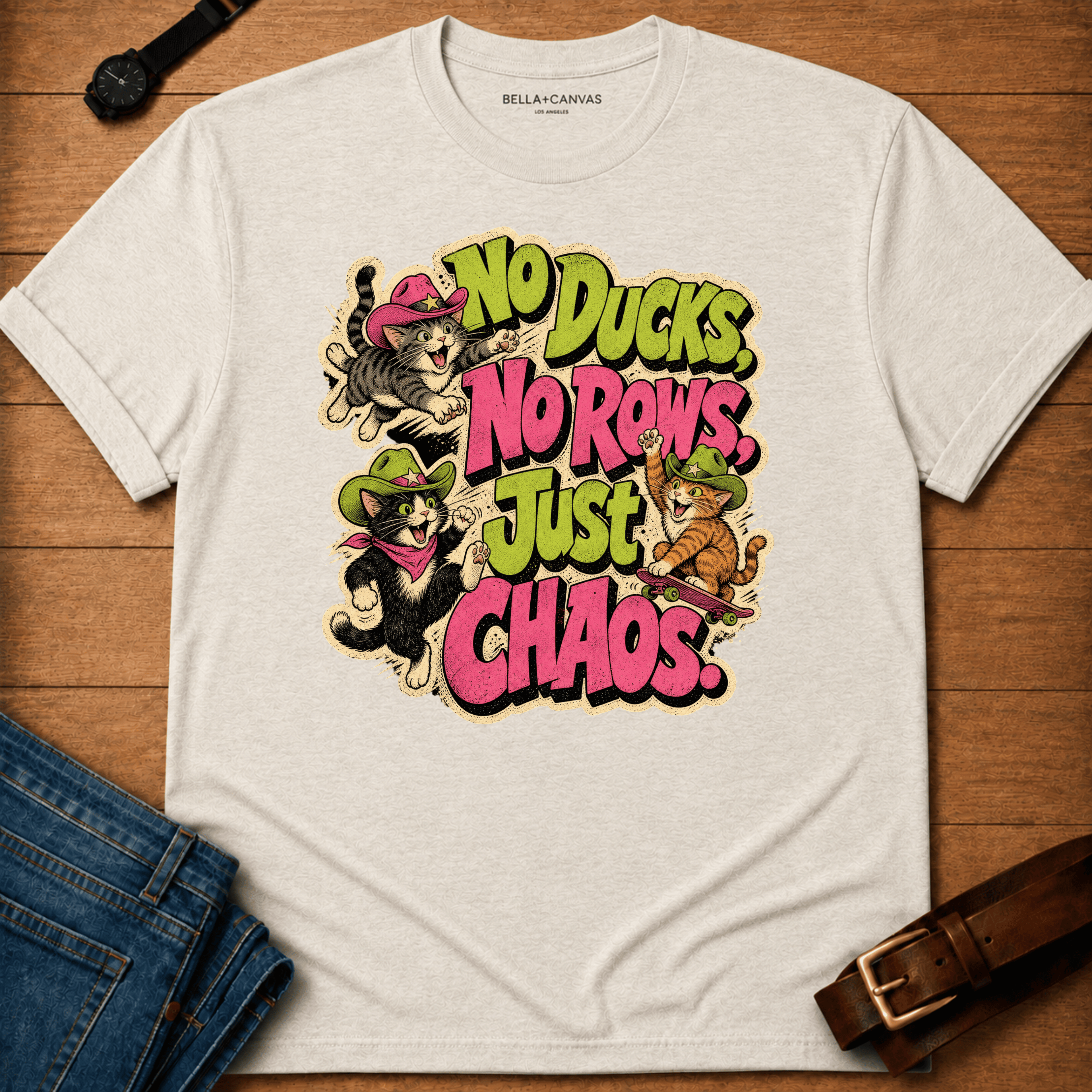 No Ducks Comic Style T-shirt