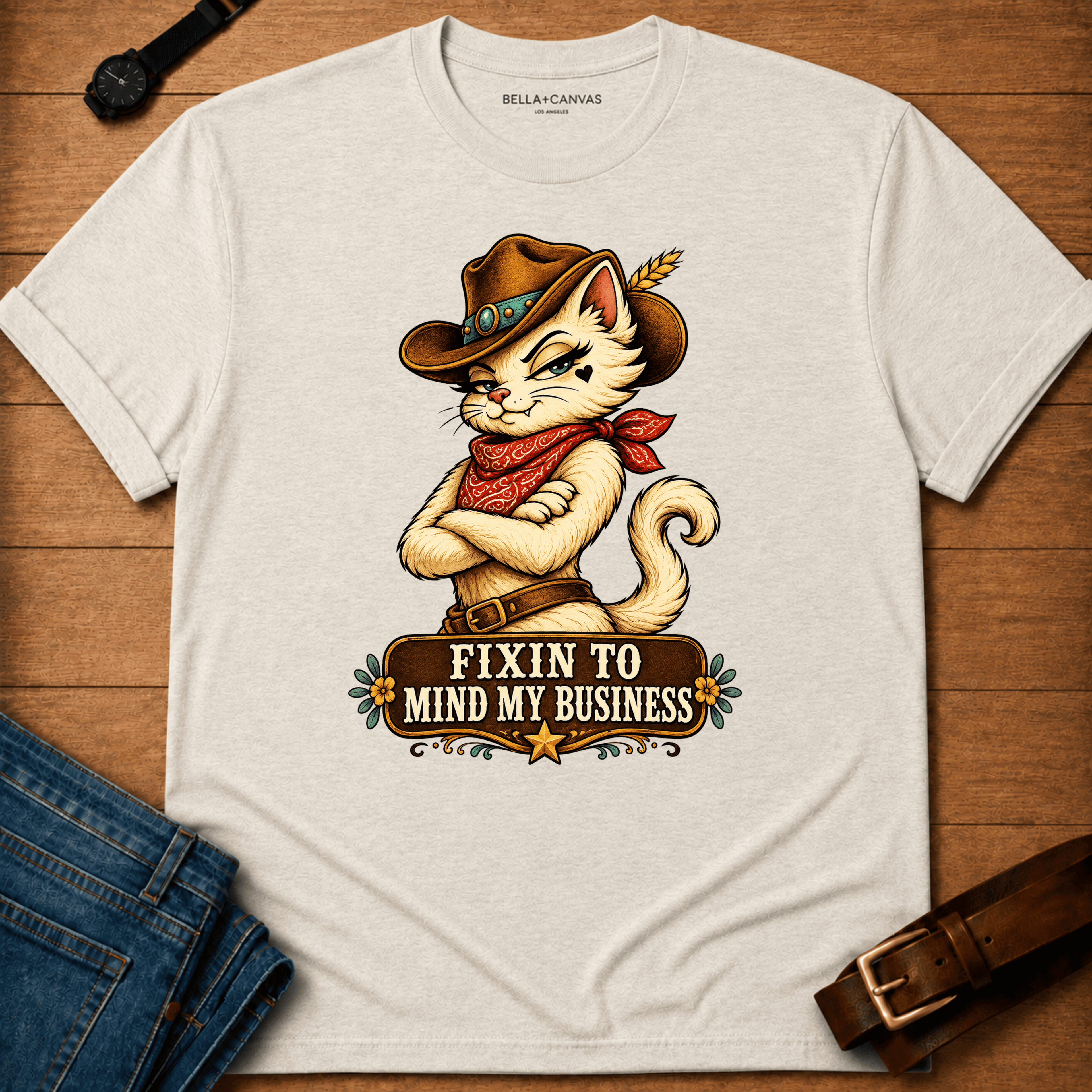 Fixin to Mind My Business - Mia T-shirt