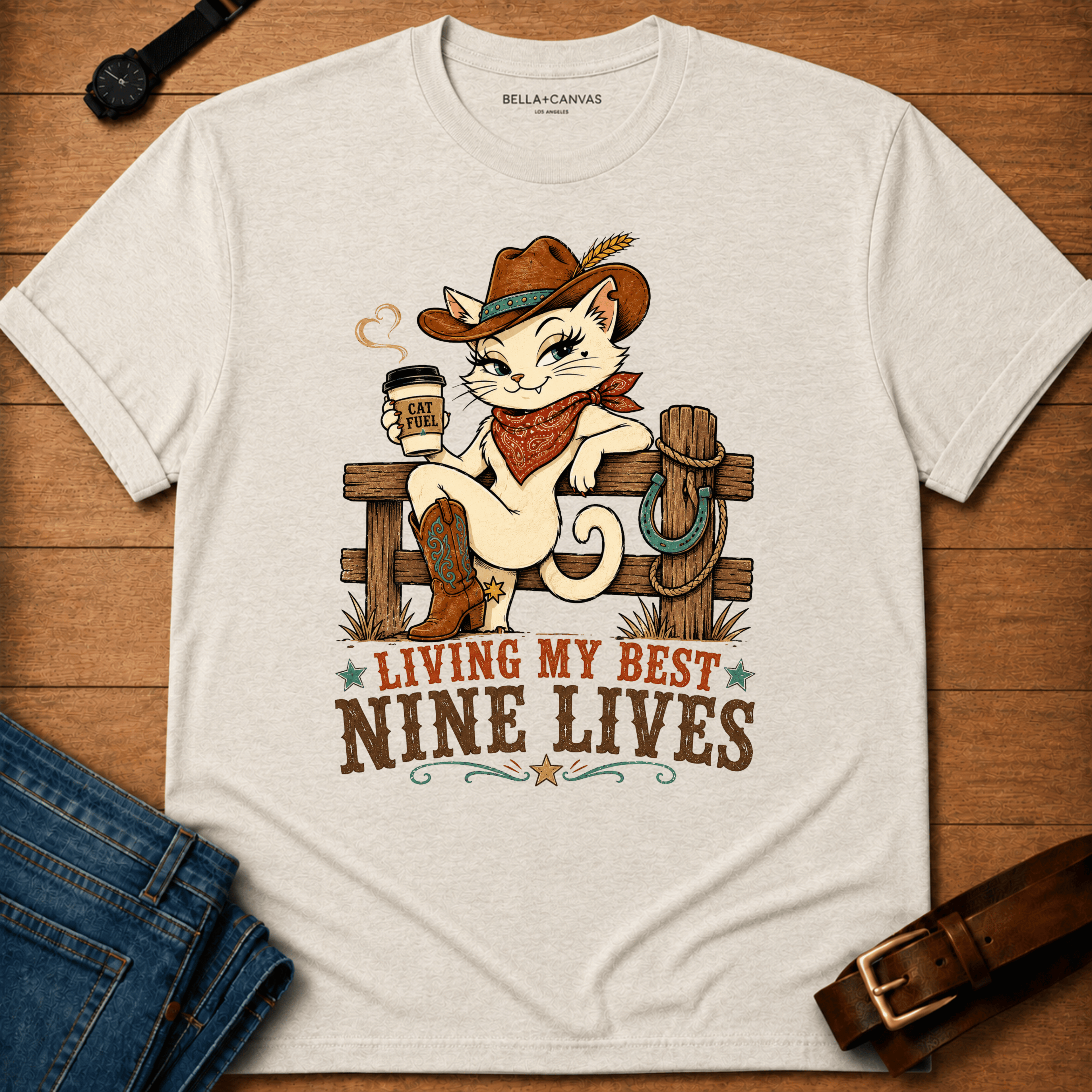 Best 9 lives Dixie Coffee T-shirt