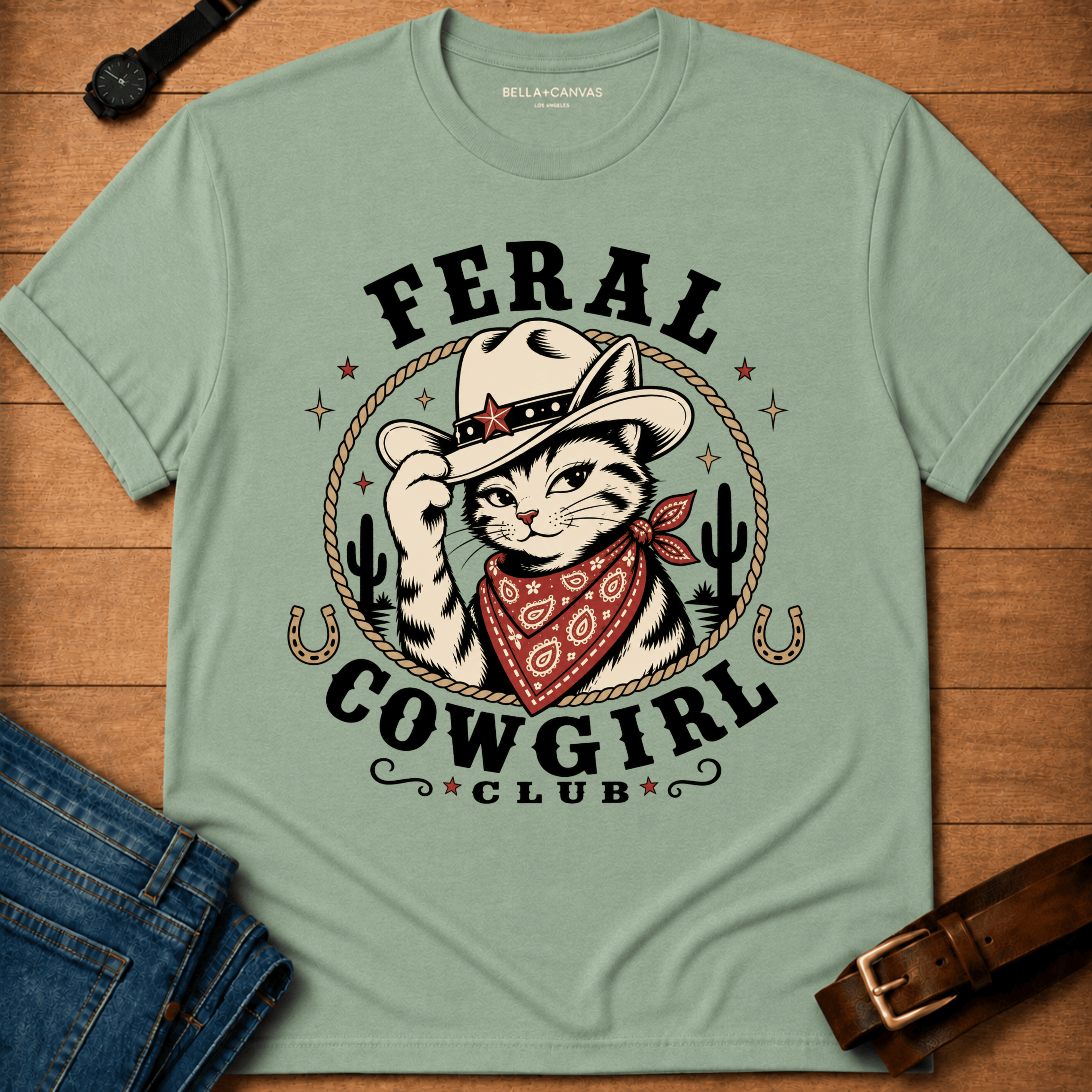 Feral Cowgirl T-shirt