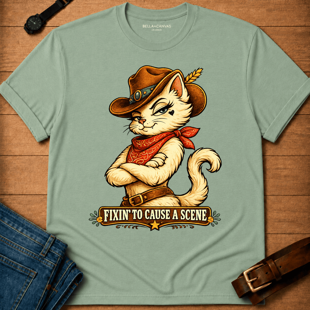 Fixin to Cause a Scene (Mia) T-shirt