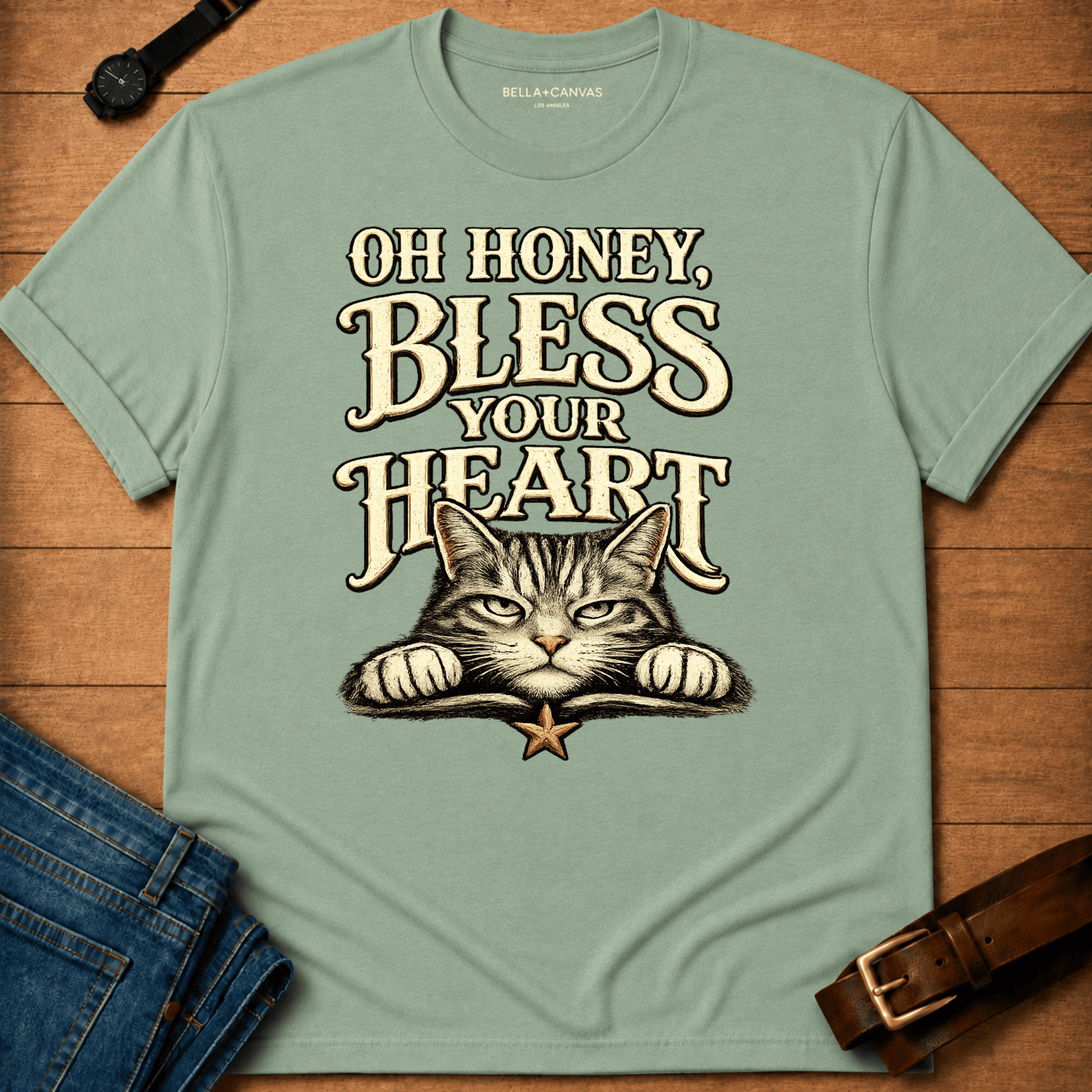 Bless your heart text T-shirt