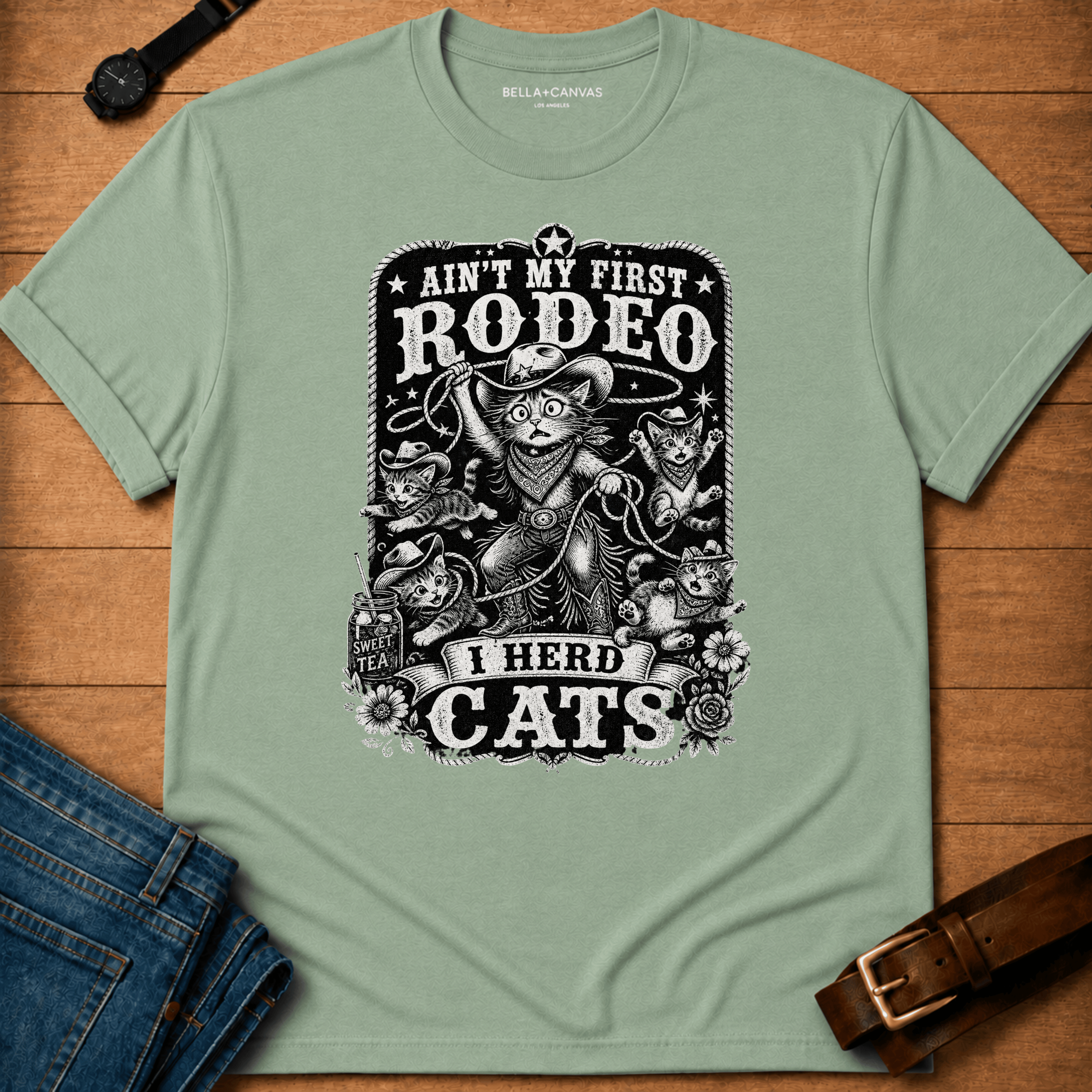 Herd Cats - Silver T-shirt