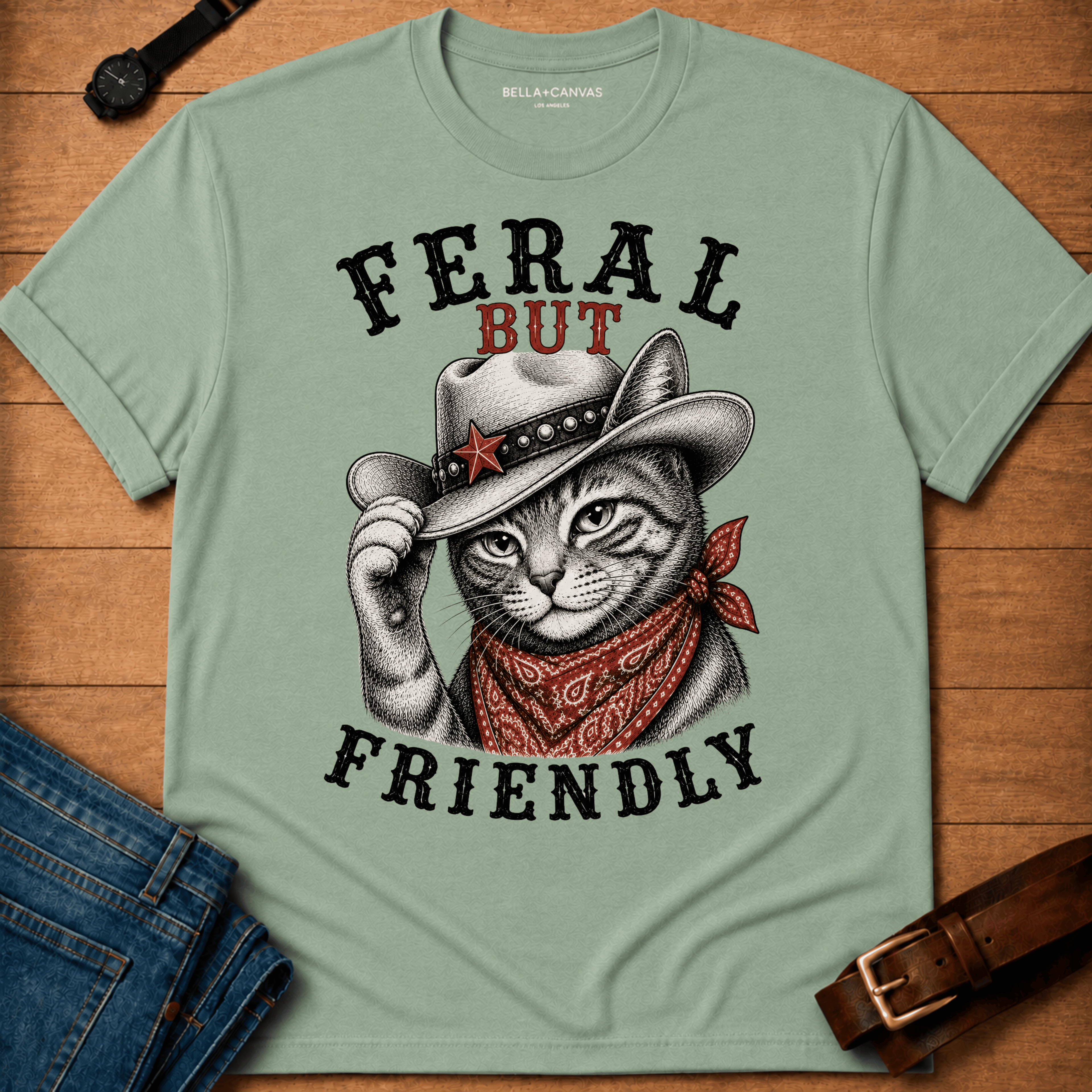 Feral but Friendly T-shirt