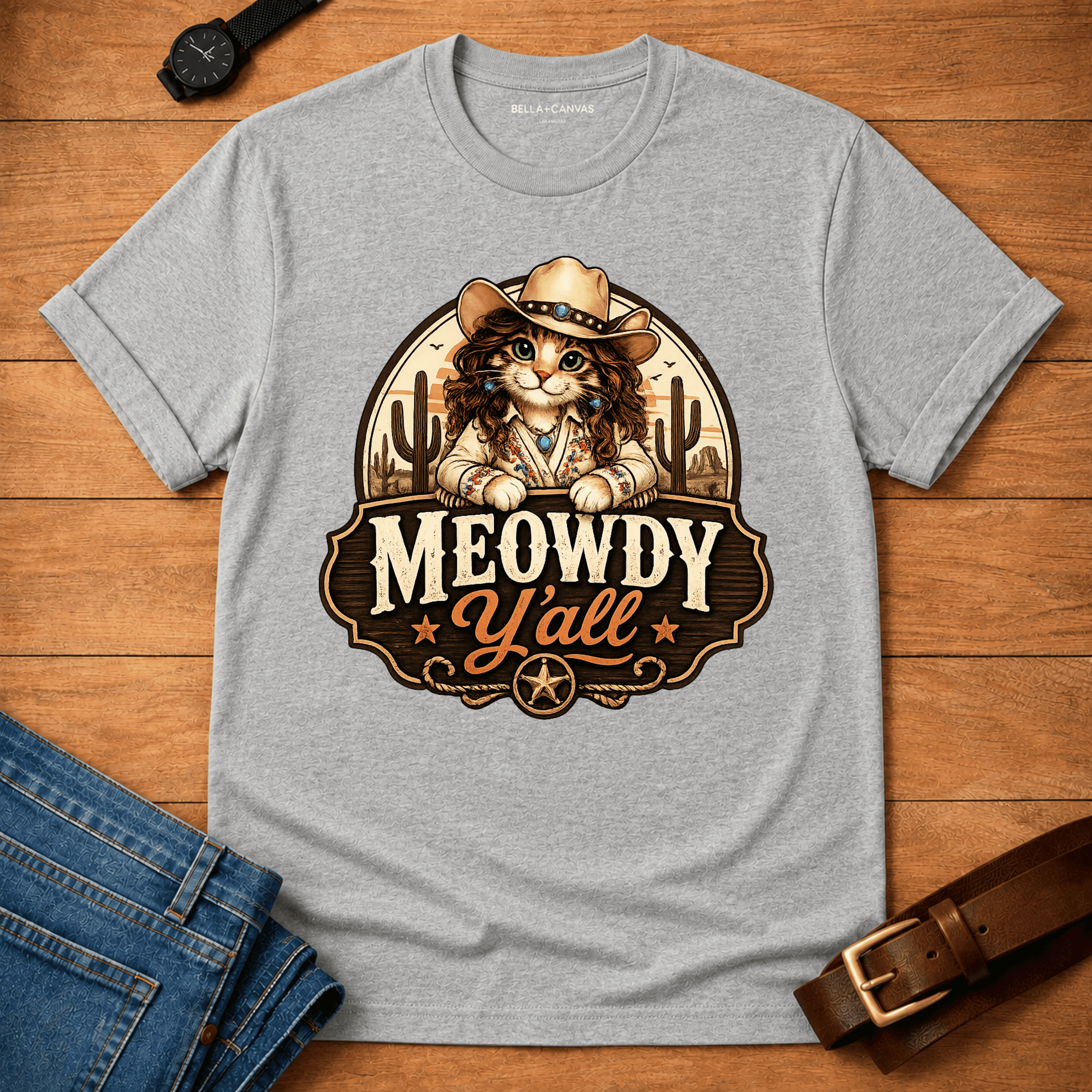 Miss Meowdy Y'all T-shirt
