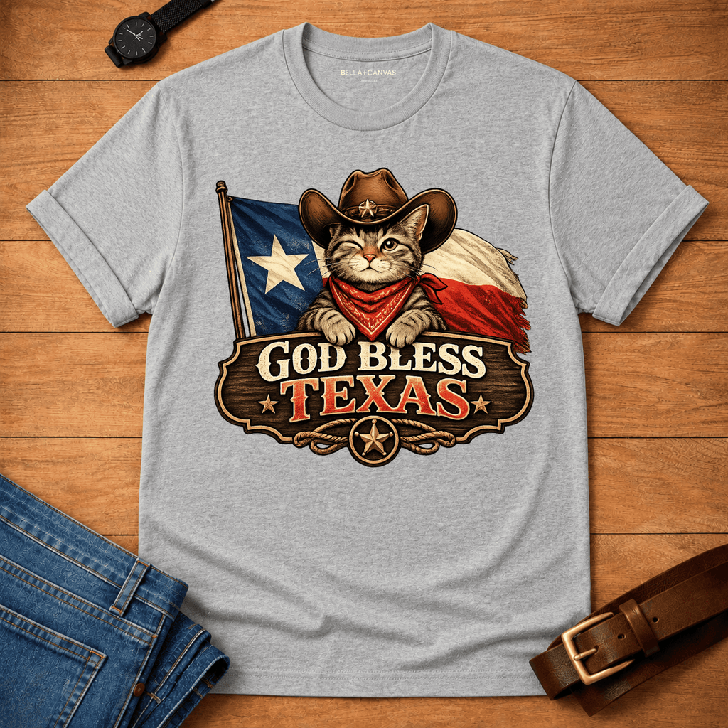 God Bless Texas T-shirt