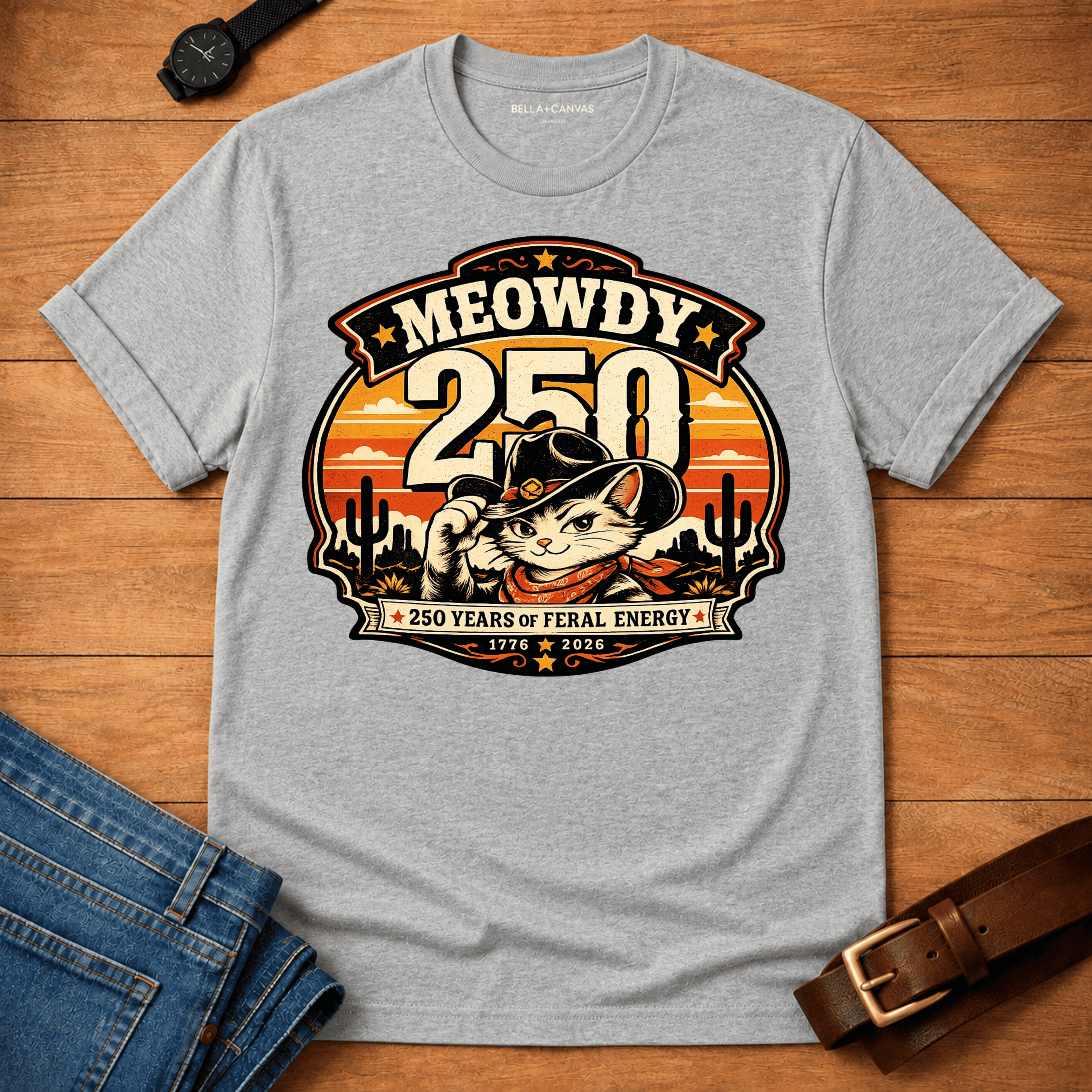 Meowdy 250 T-shirt