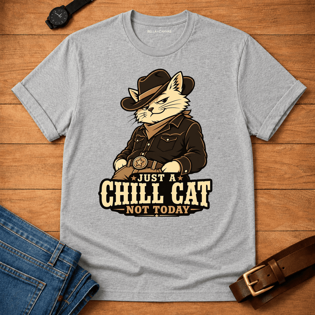Chill Cat - Not Today T-shirt