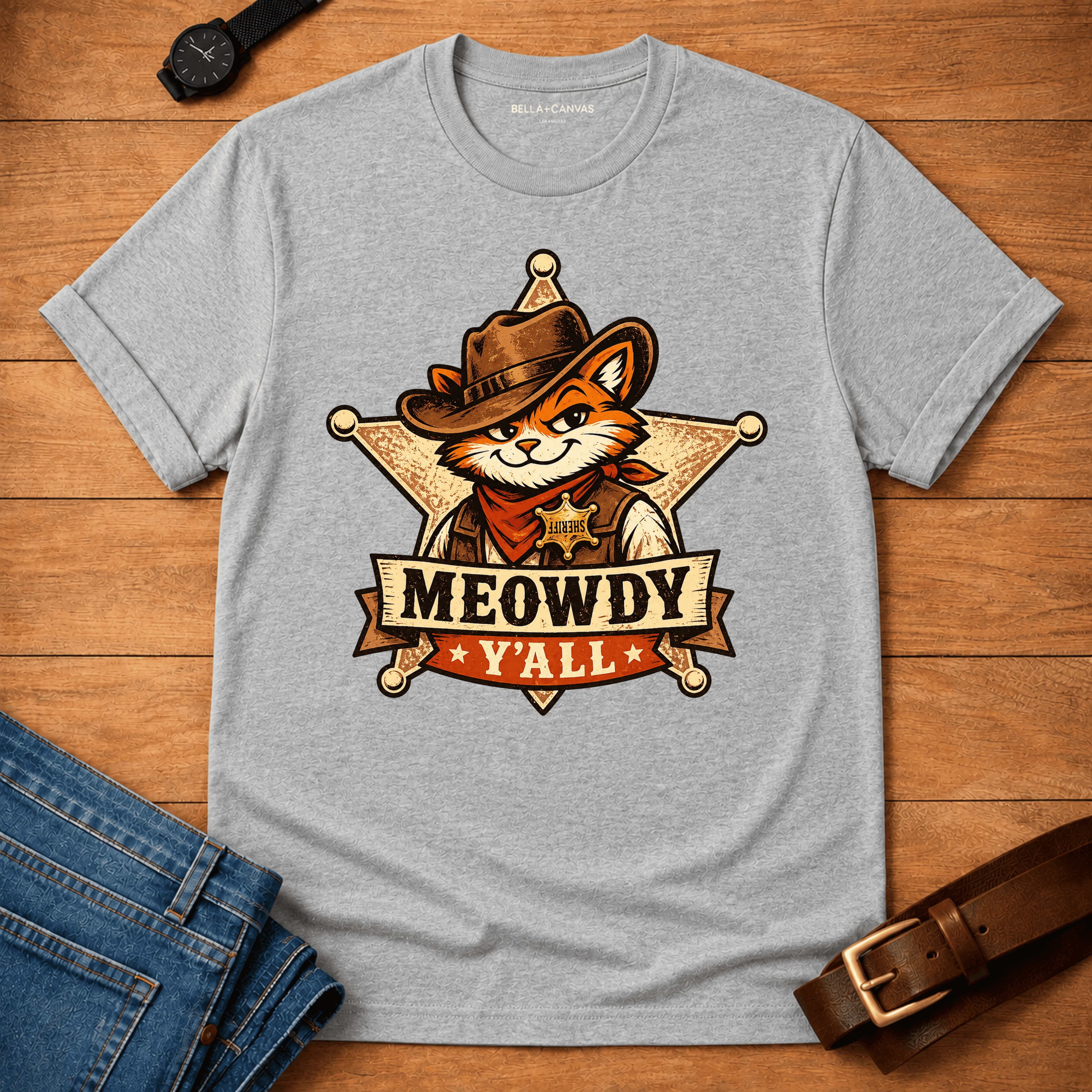 Sheriff Meowdy T-shirt