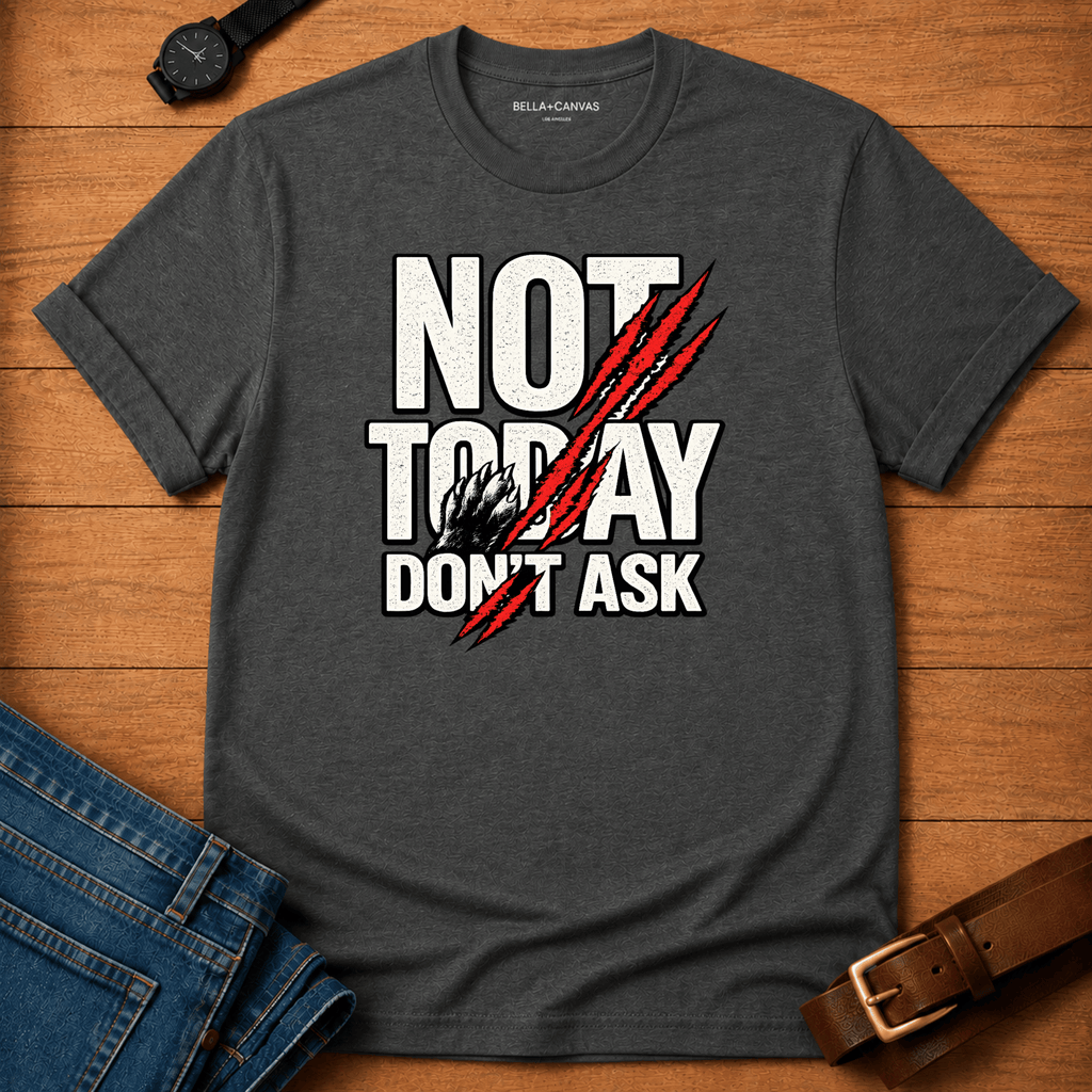 Not Today Don't Ask Claws t-shirt