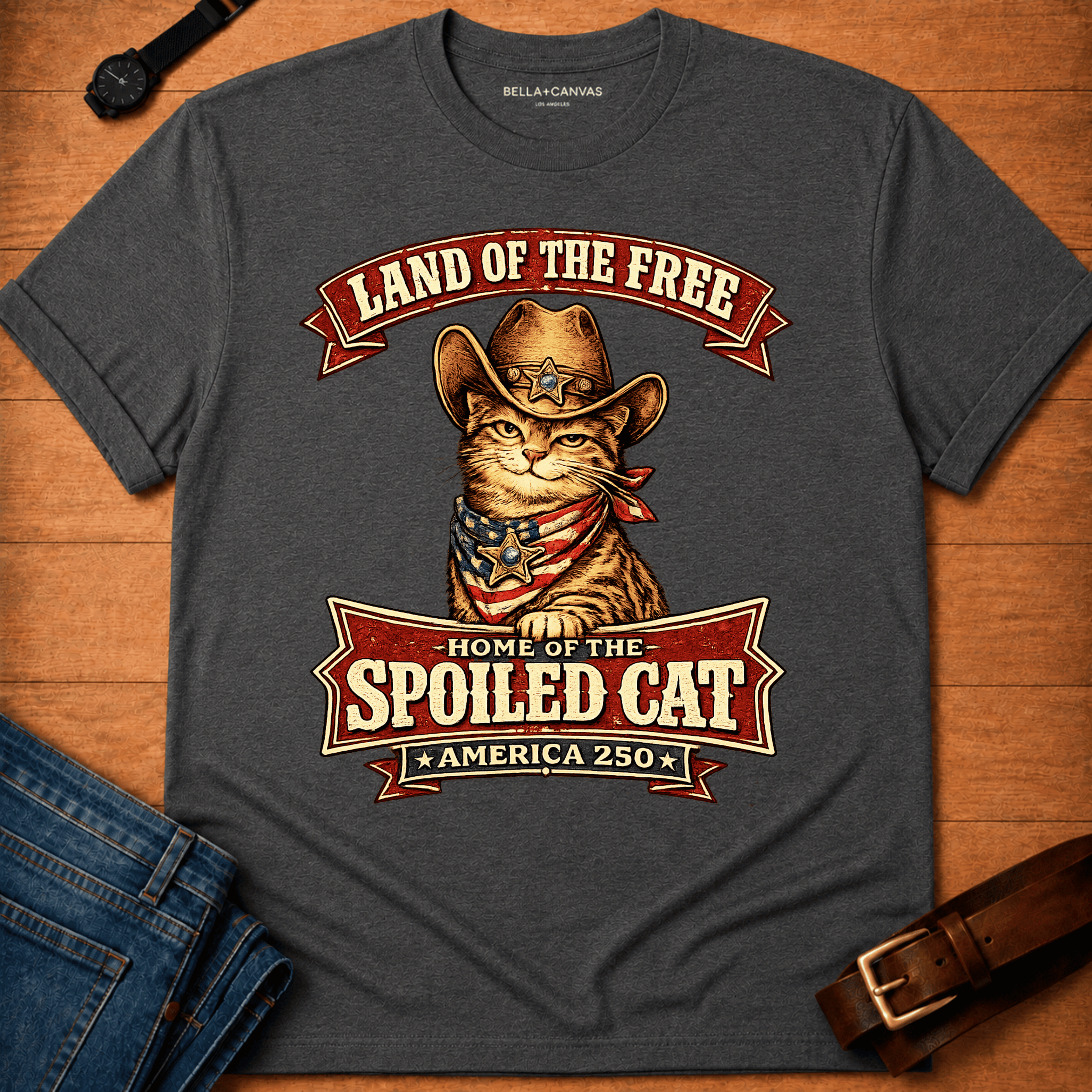 Land of the Spoiled Cat T-shirt