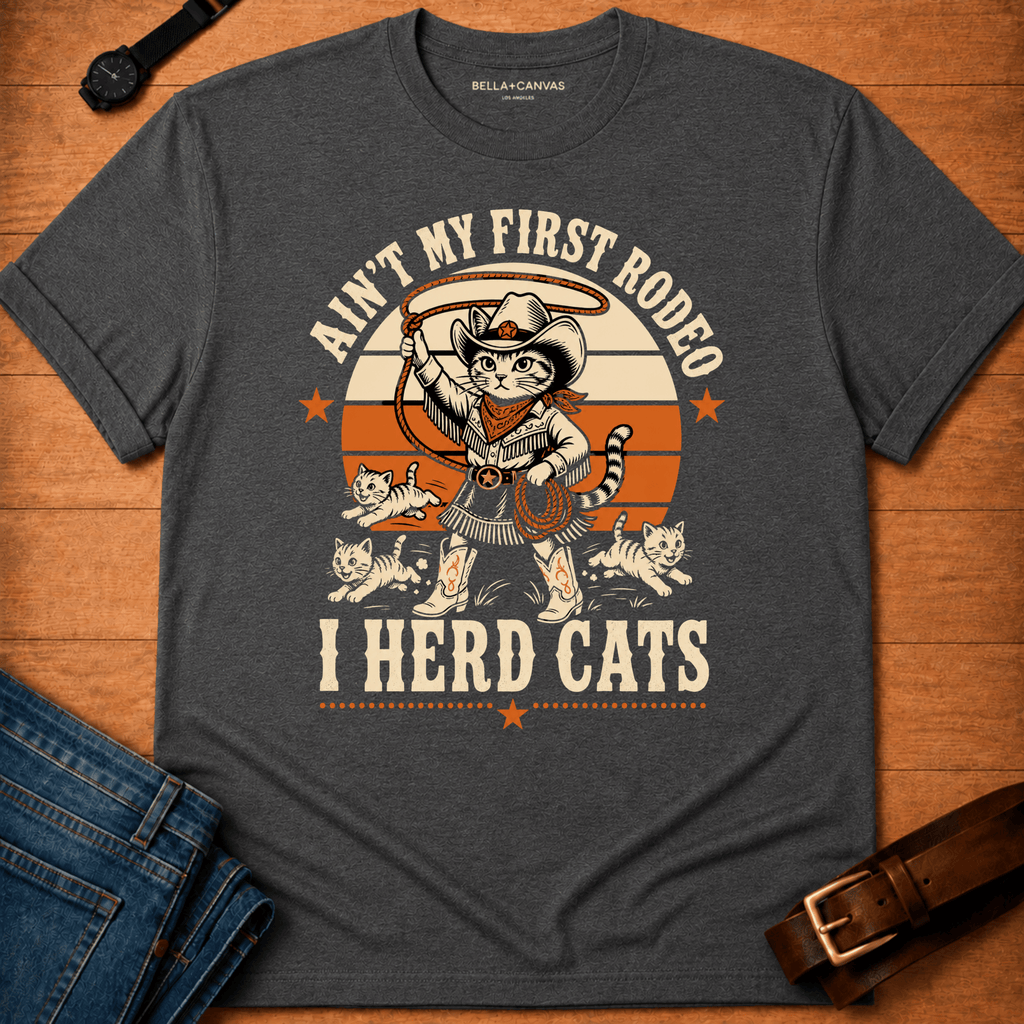 Herd Cats Sunset T-shirt