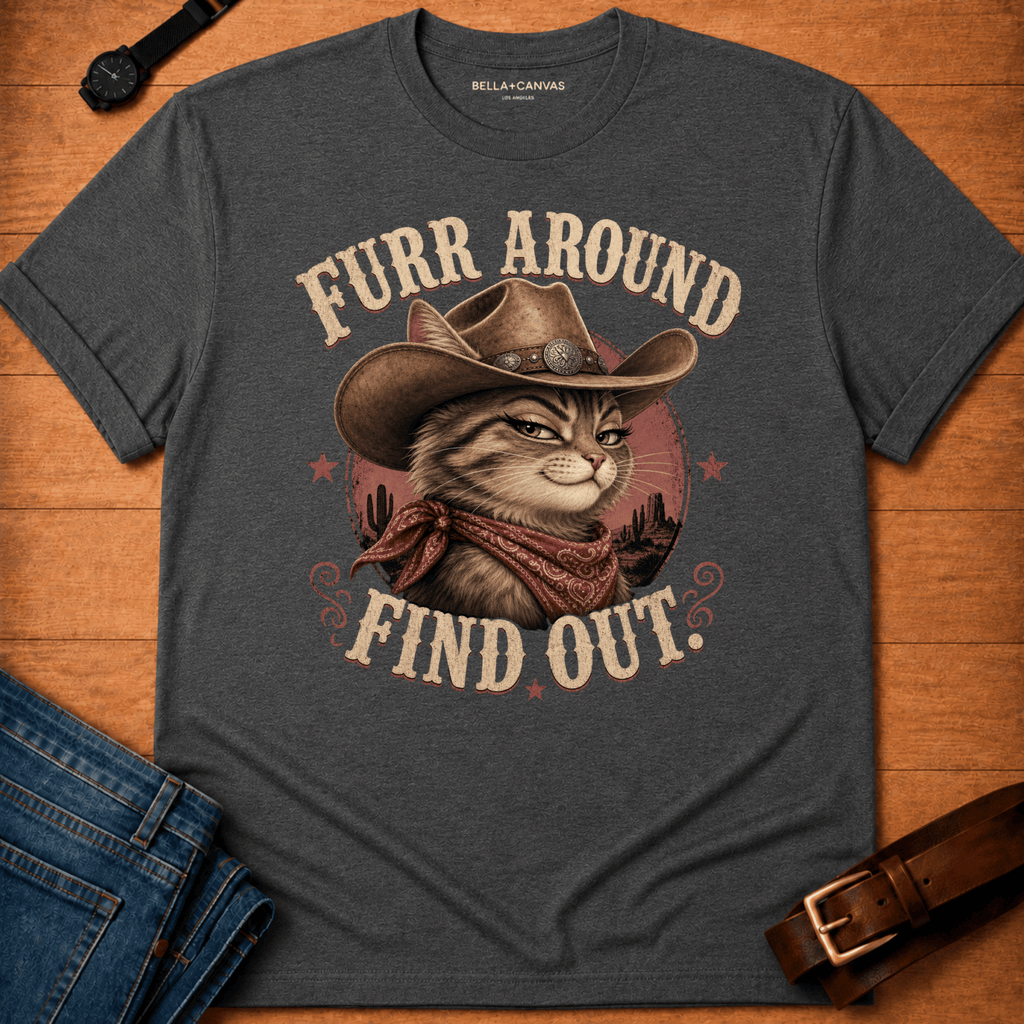 Furr Around Desert T-shirt
