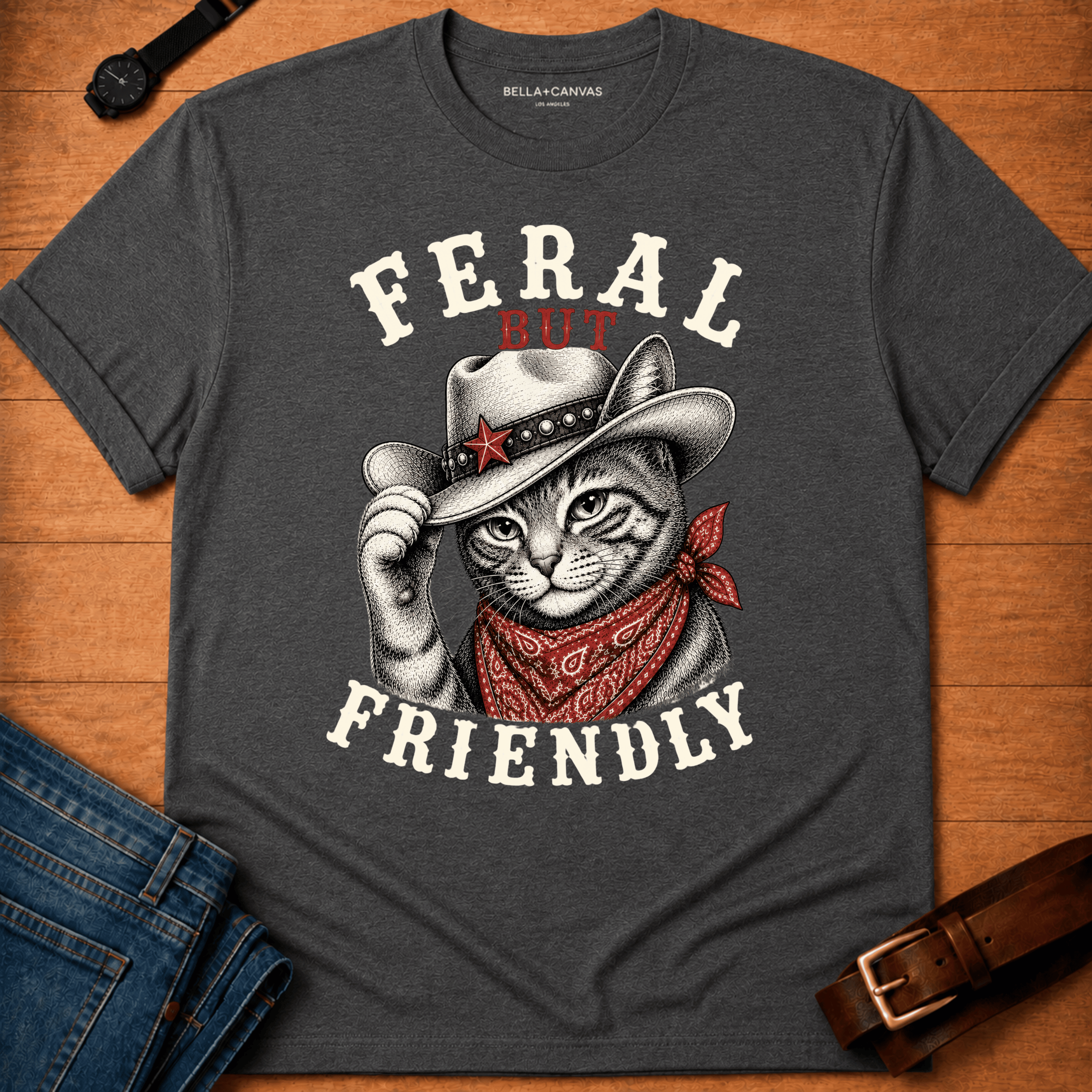 Feral but Friendly T-shirt